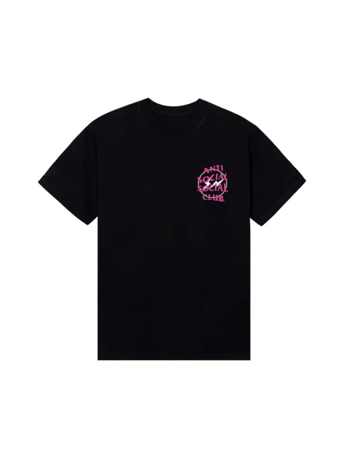 ASSC Anti Social Social Club x Fragment Half Tone T-Shirt Black and Pink