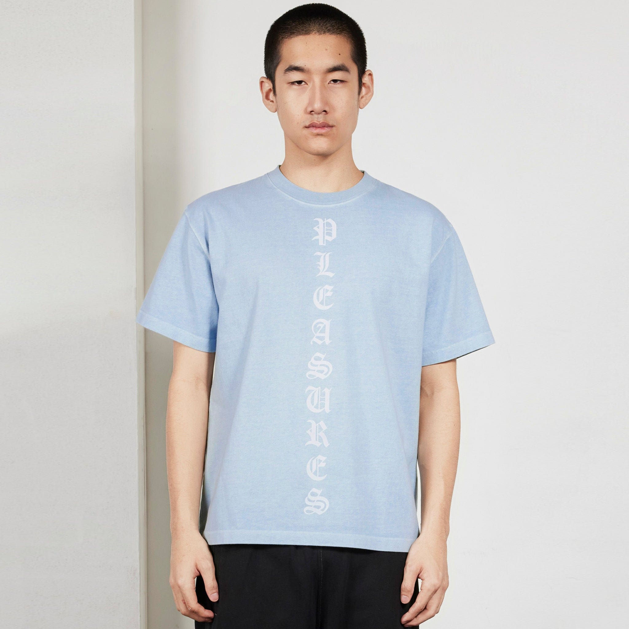Pleasures KNIGHT OVERDYE SHIRT (Powder Blue)