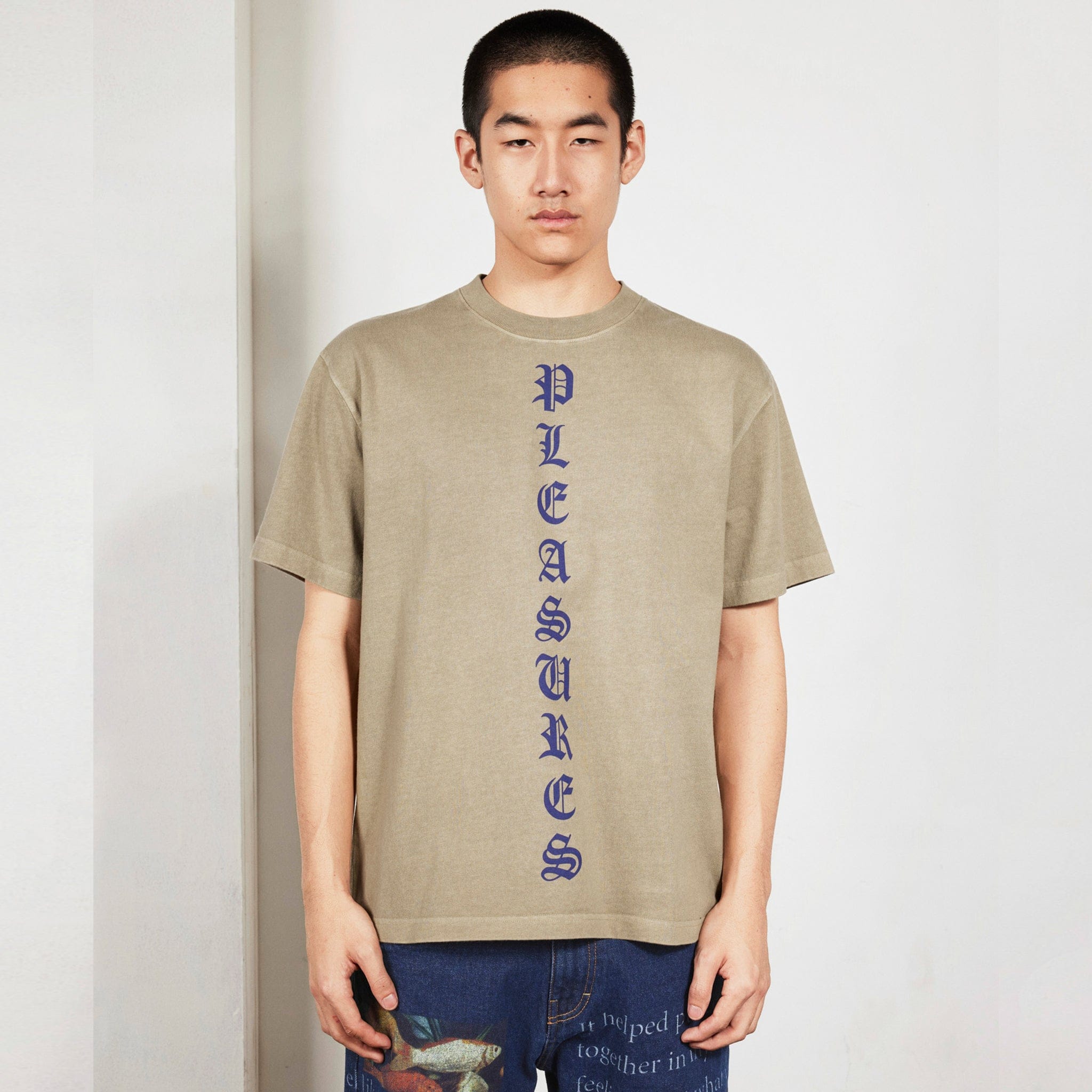 Pleasures KNIGHT OVERDYE SHIRT (Tan)