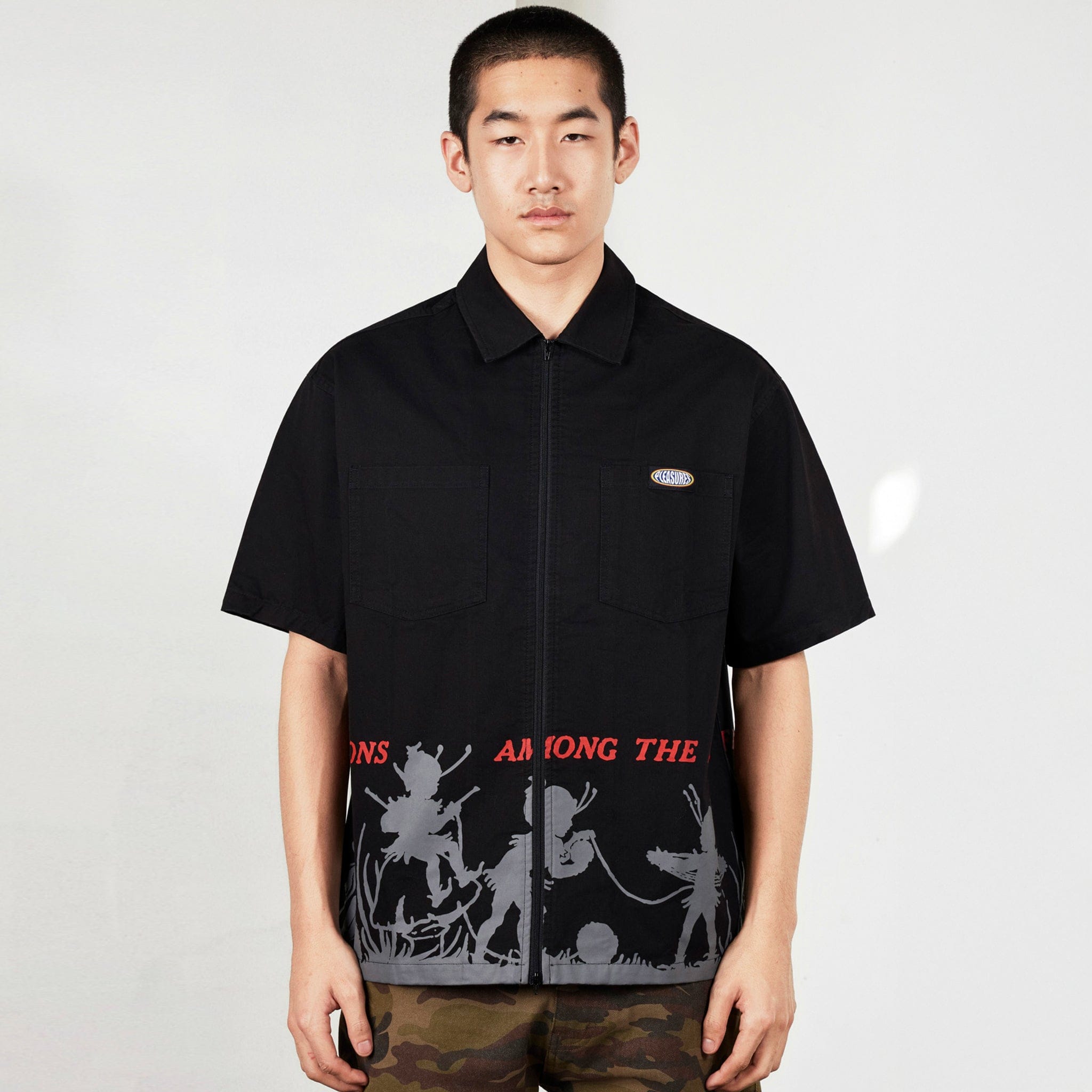 Pleasures FAIRIES ZIP SHIRT