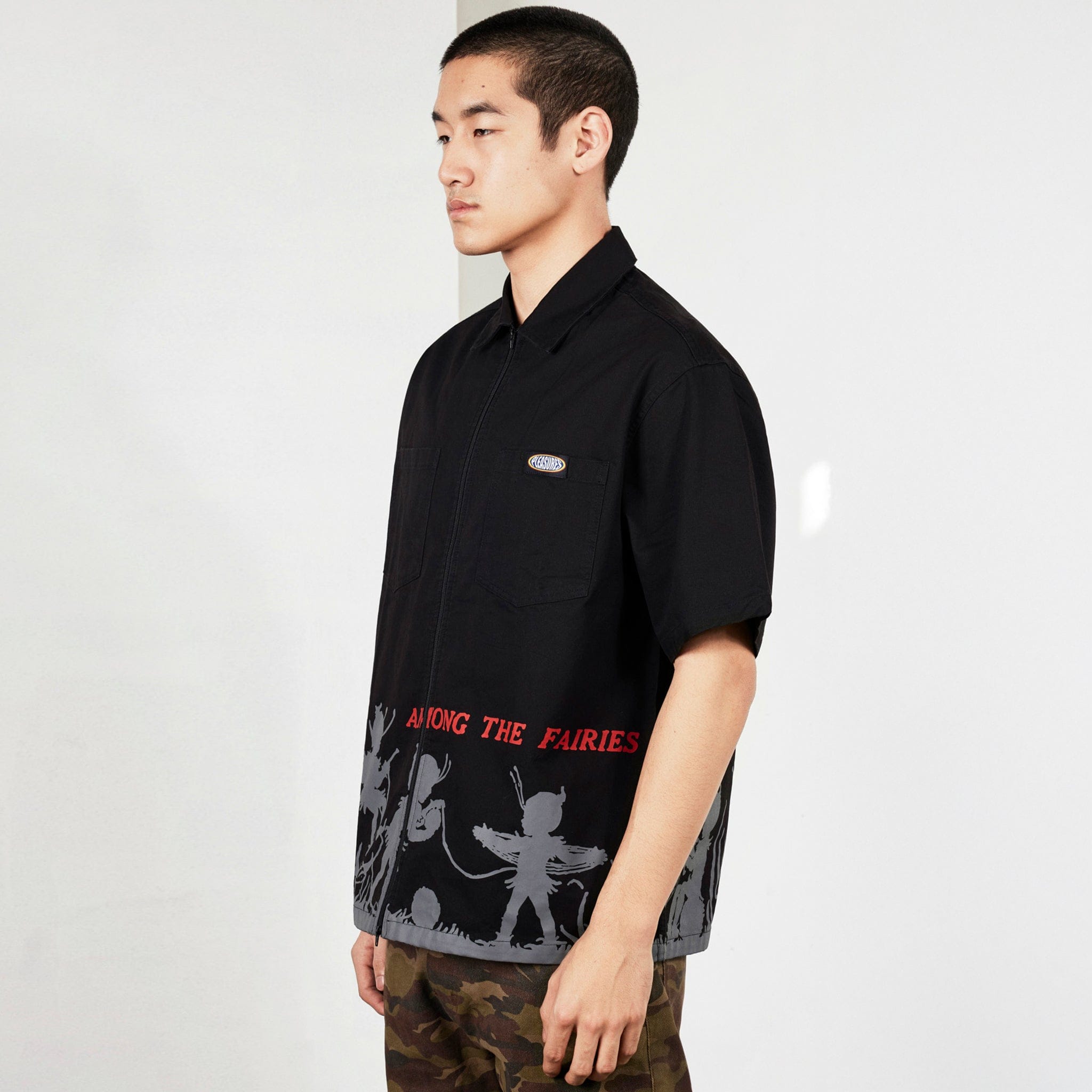 Pleasures FAIRIES ZIP SHIRT