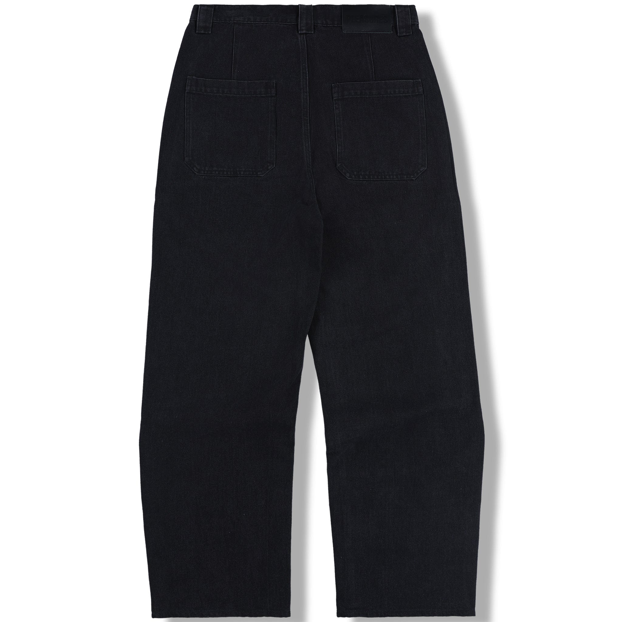 Pleasures GRIND BAGGY JEANS (BLACK)