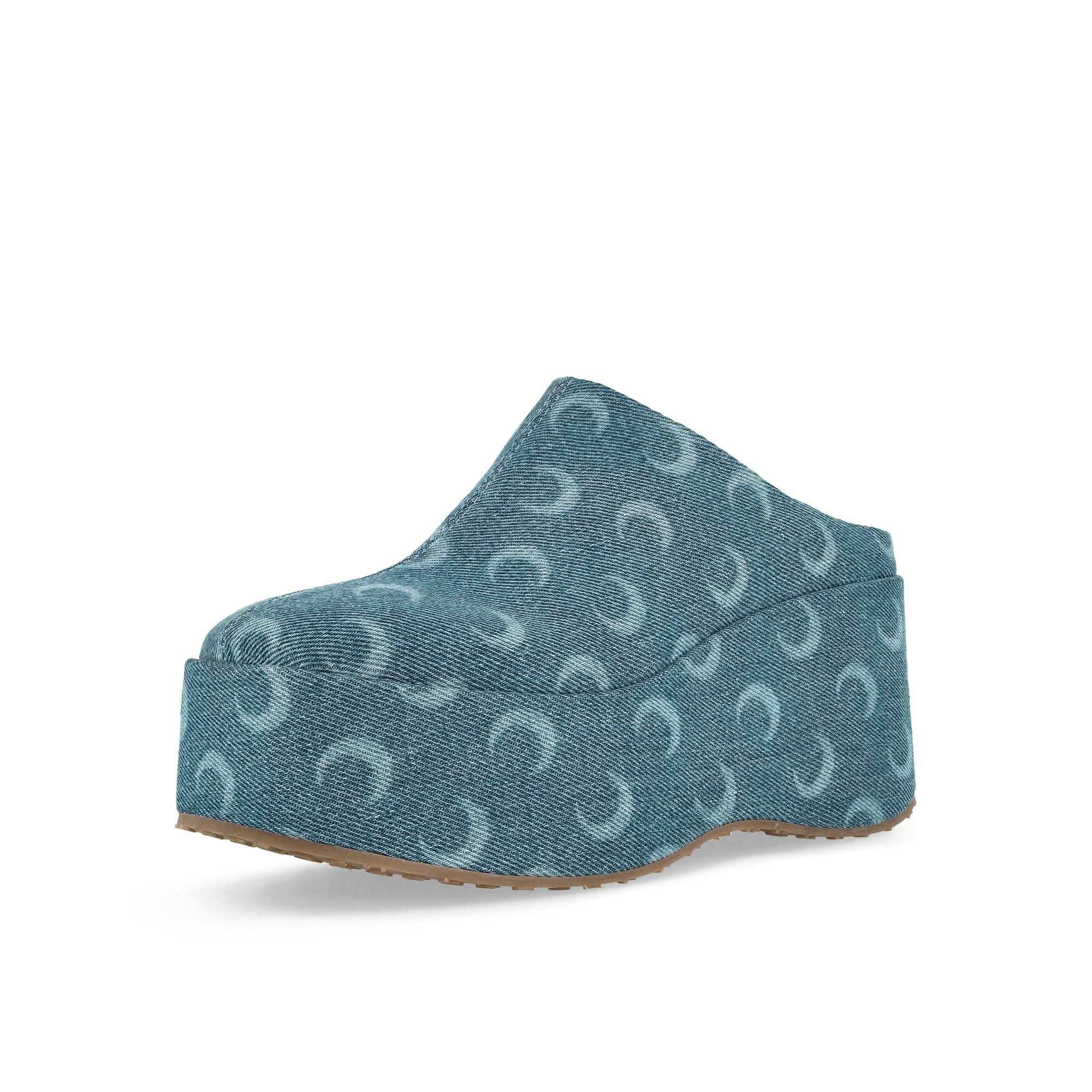 Marine Serre Moon Laser Denim MS Clog