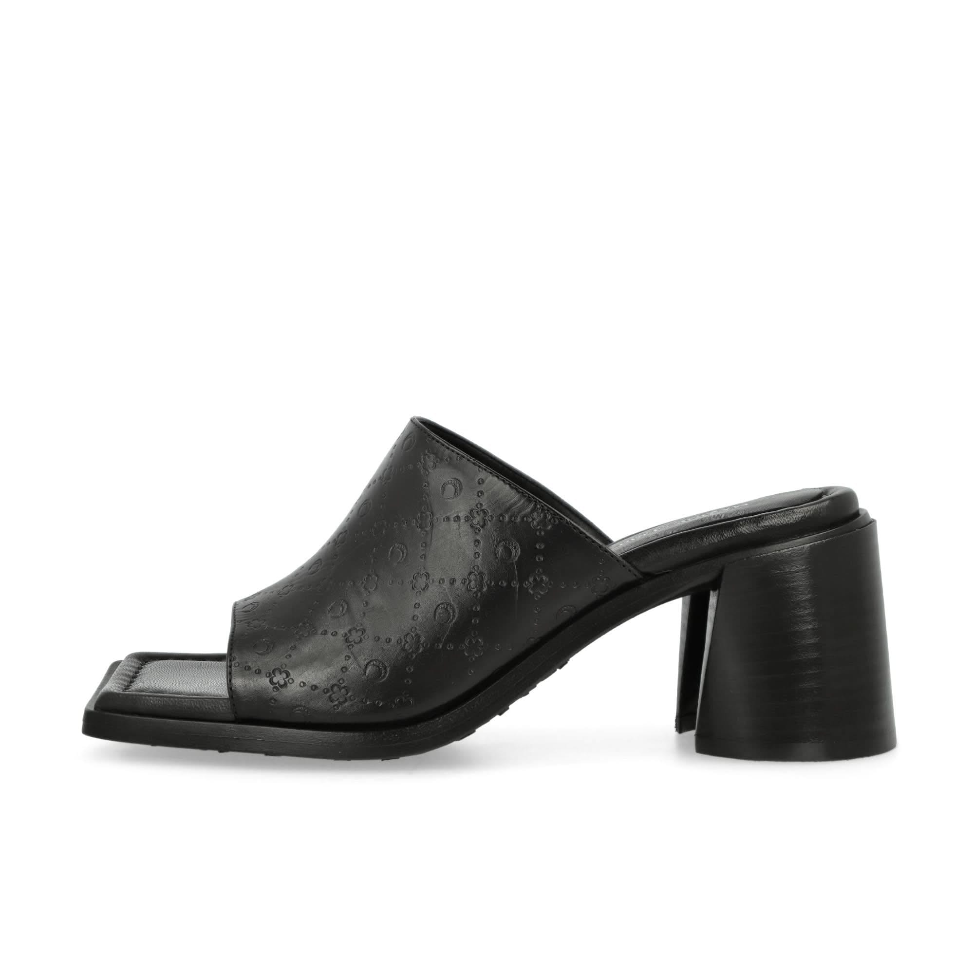 Marine Serre Embossed Leather MS Mule