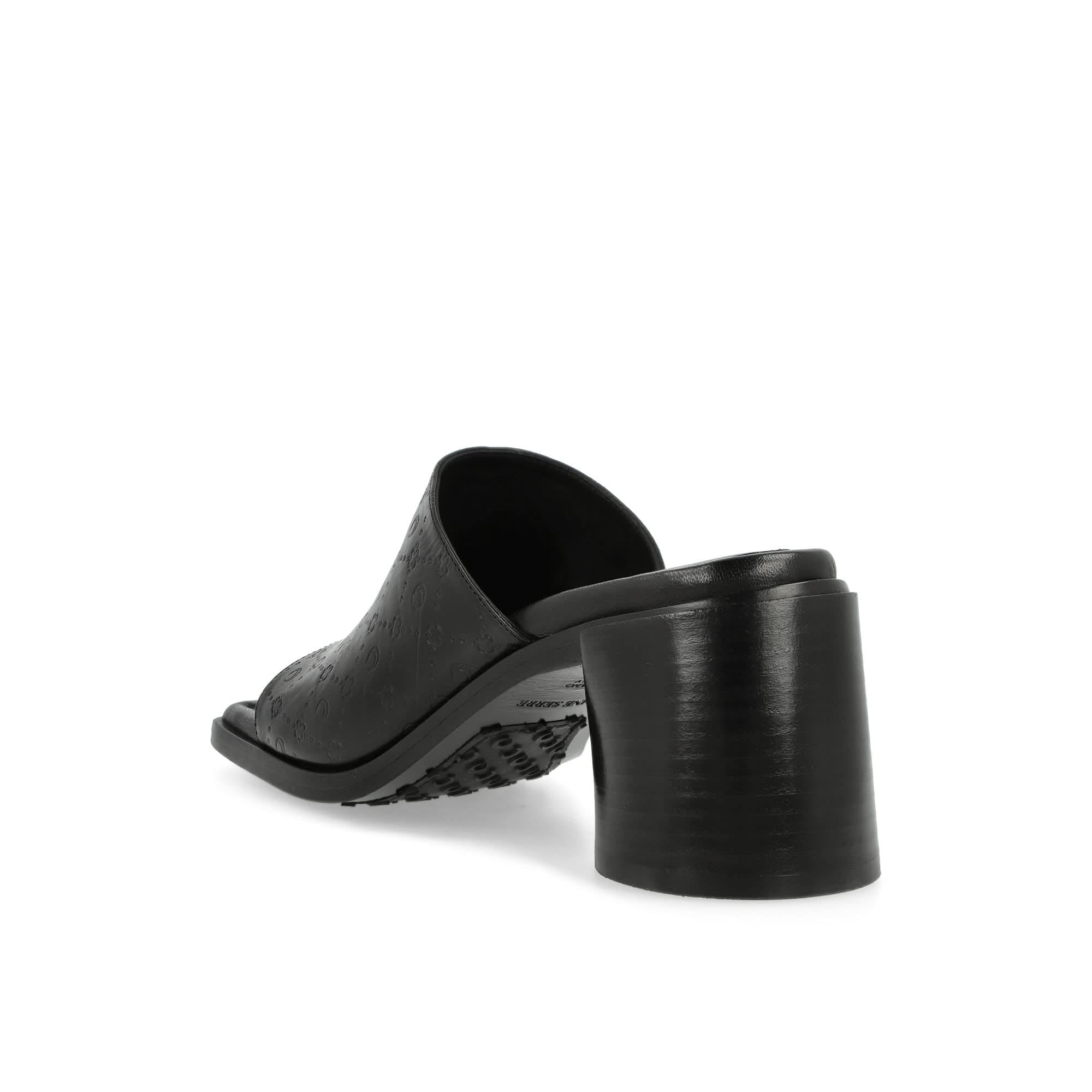 Marine Serre Embossed Leather MS Mule