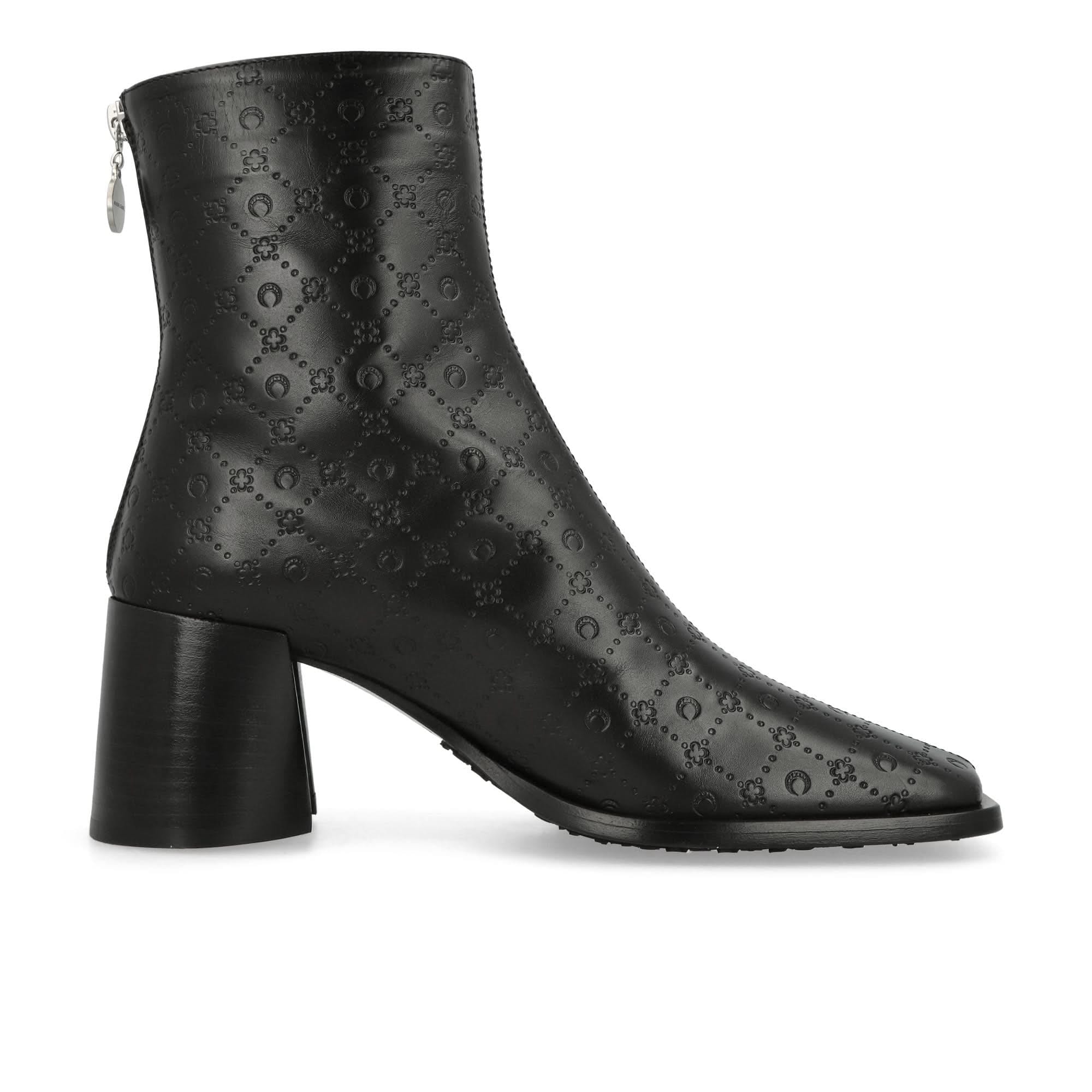 Marine Serre Embossed Leather MS Boots