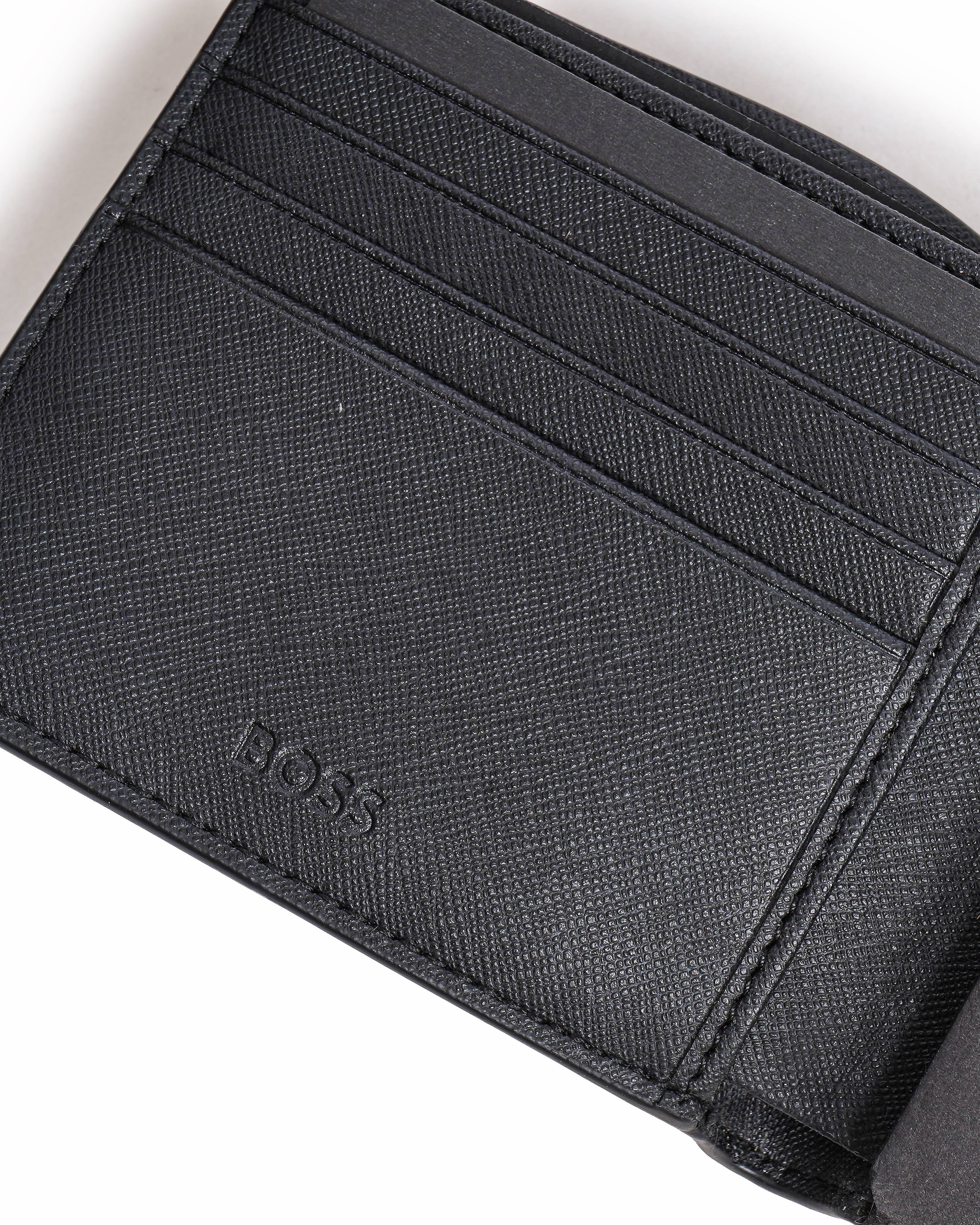 Hugo Boss Boss Logo Trim Monogram - Structure Bi - Fold Wallet