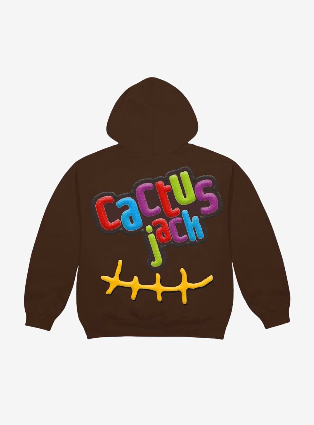 Cactus Jack Travis Scott x McDonald's Cj Smile Hoodie Brown