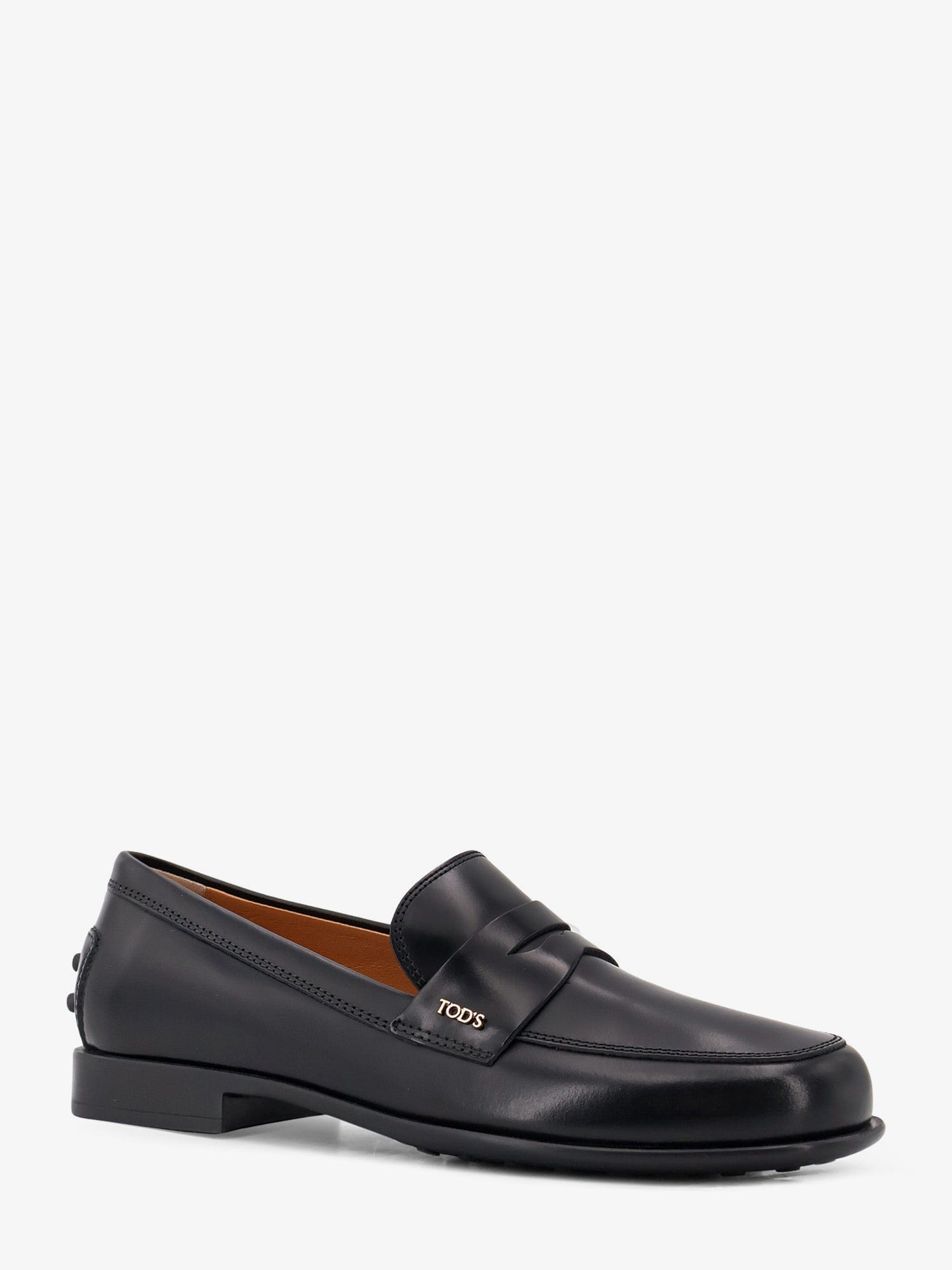 TOD'S Leather loafers with Gommini detail on the back