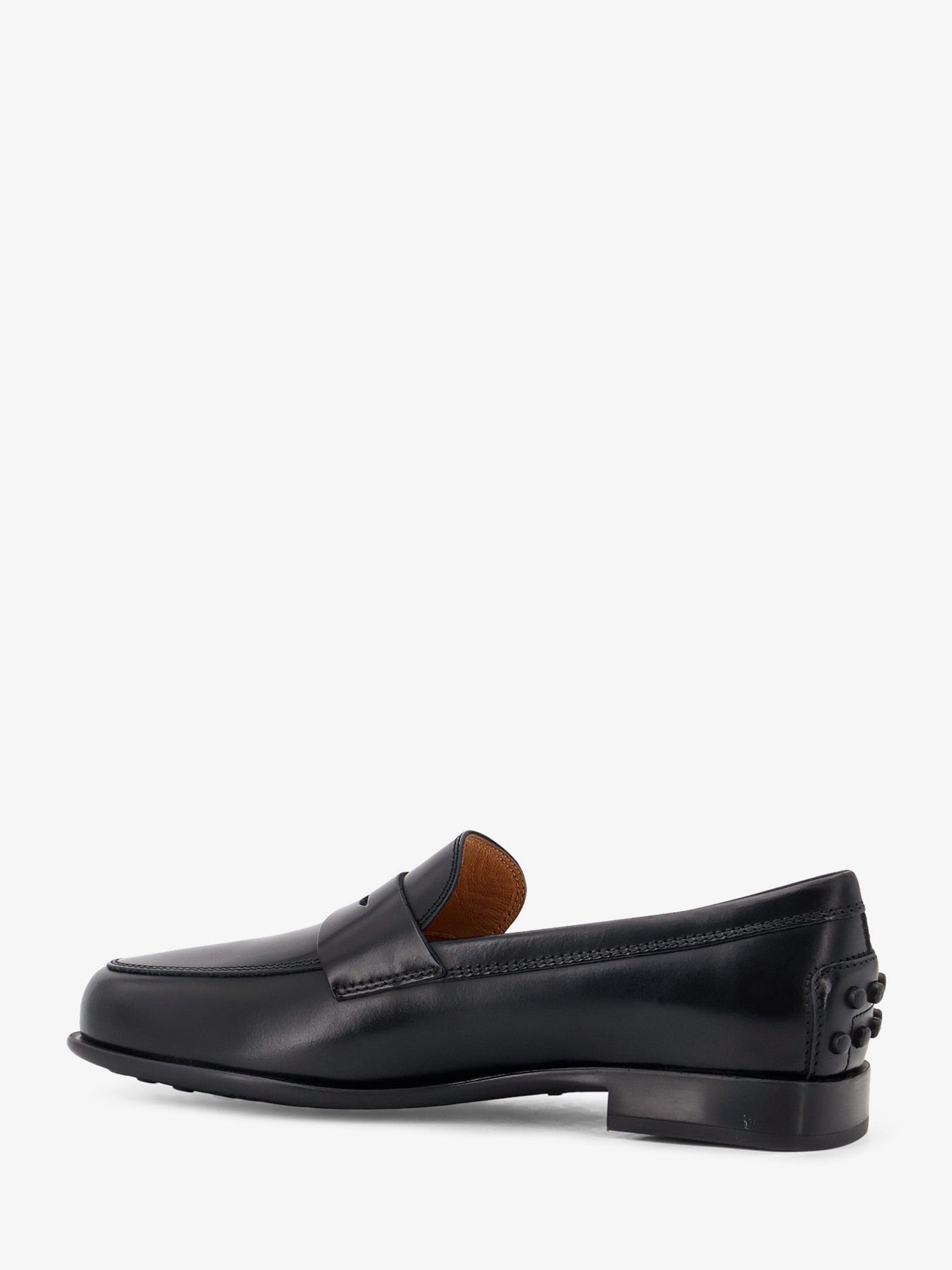 TOD'S Leather loafers with Gommini detail on the back