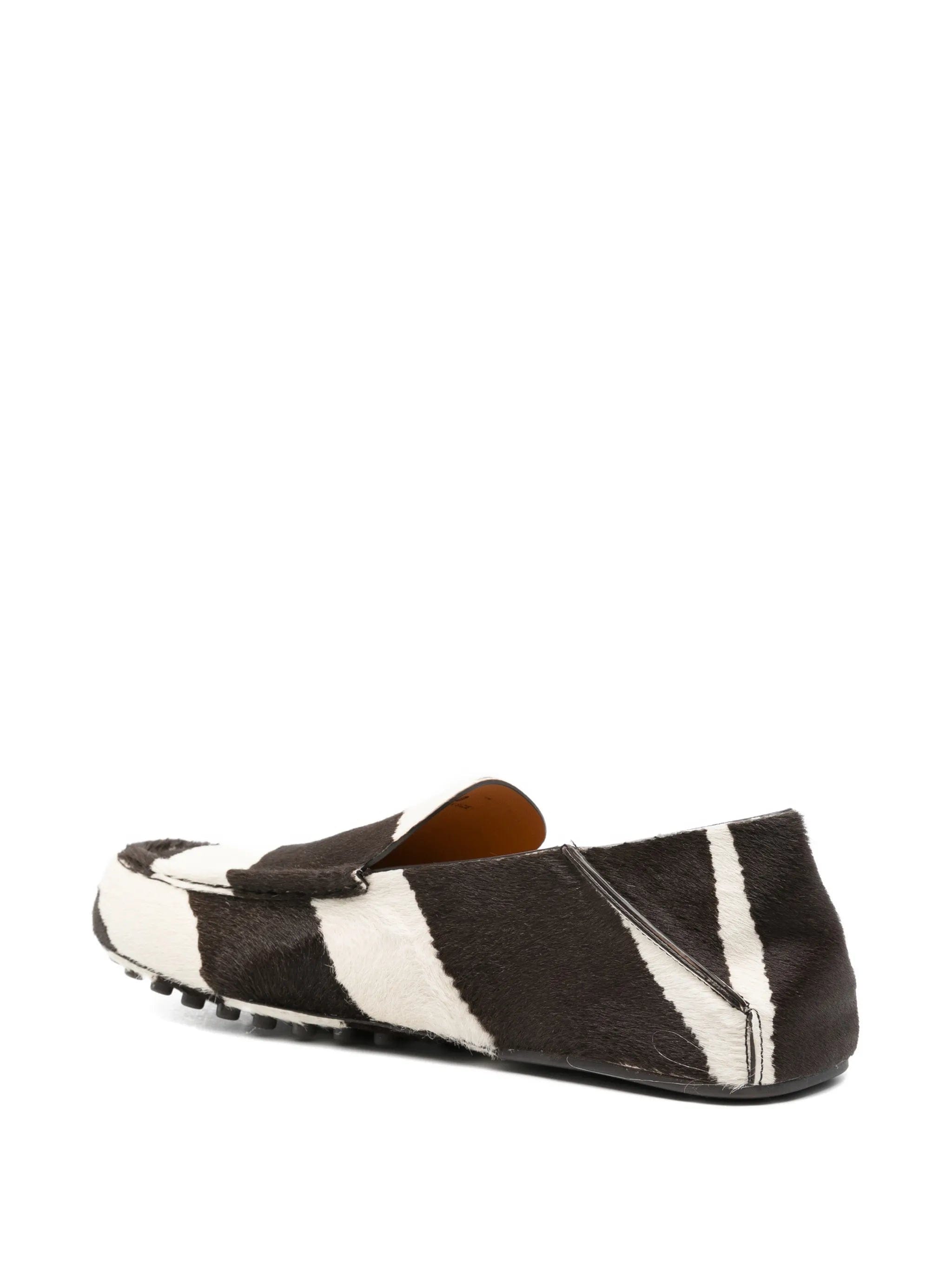 Tod's striped loafers