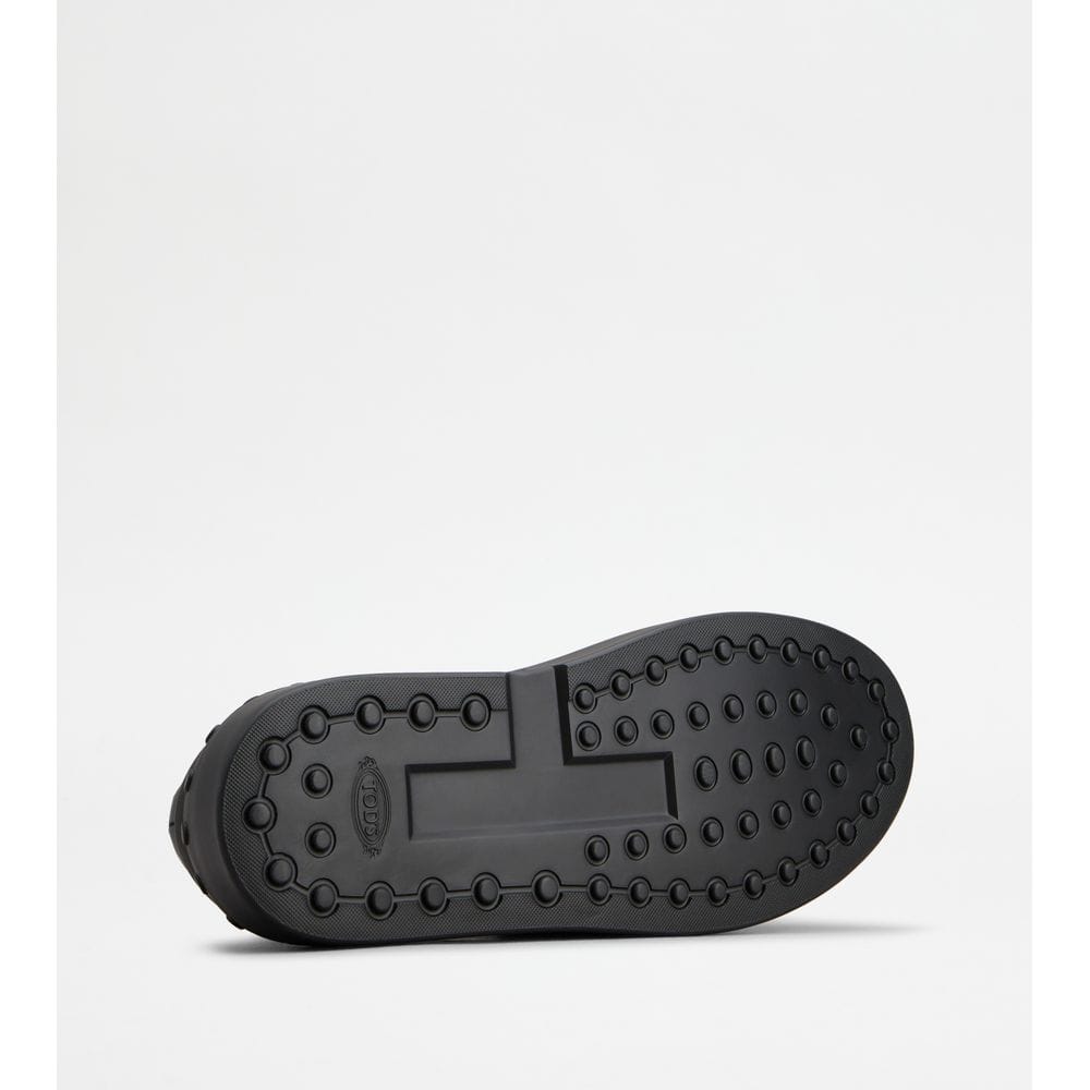 Tod's Tods No_Code x In Leather And Technical Fabric Black Mens
