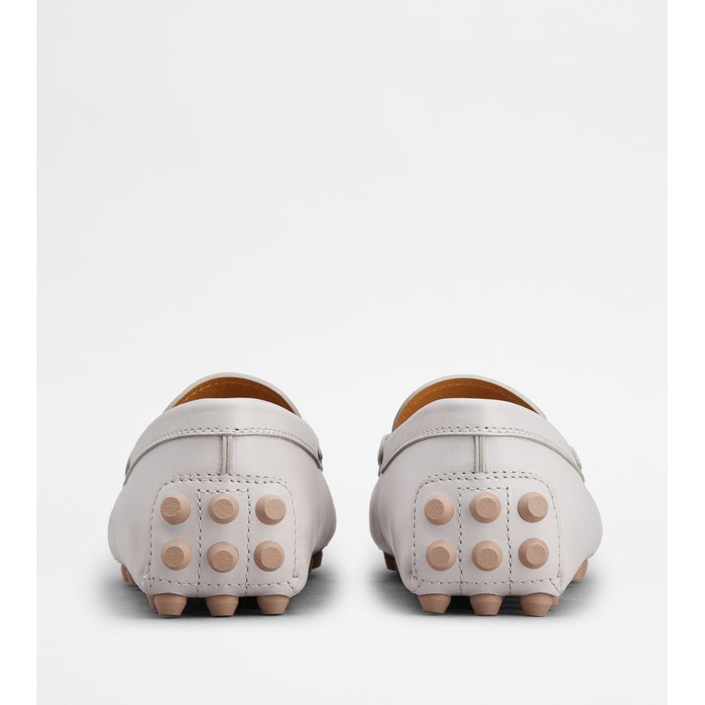 Tod's Tods Gommino Bubble In Leather Grey Womens