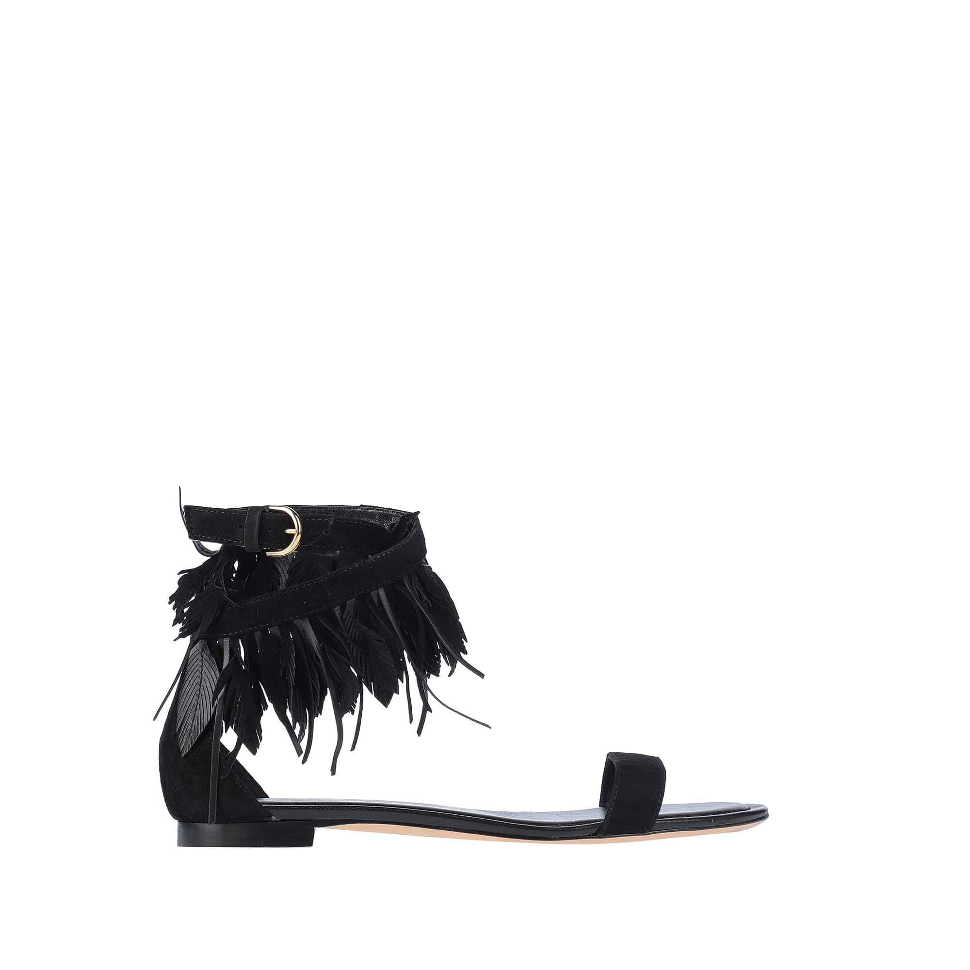 Tod's Feather - Trim Sandals