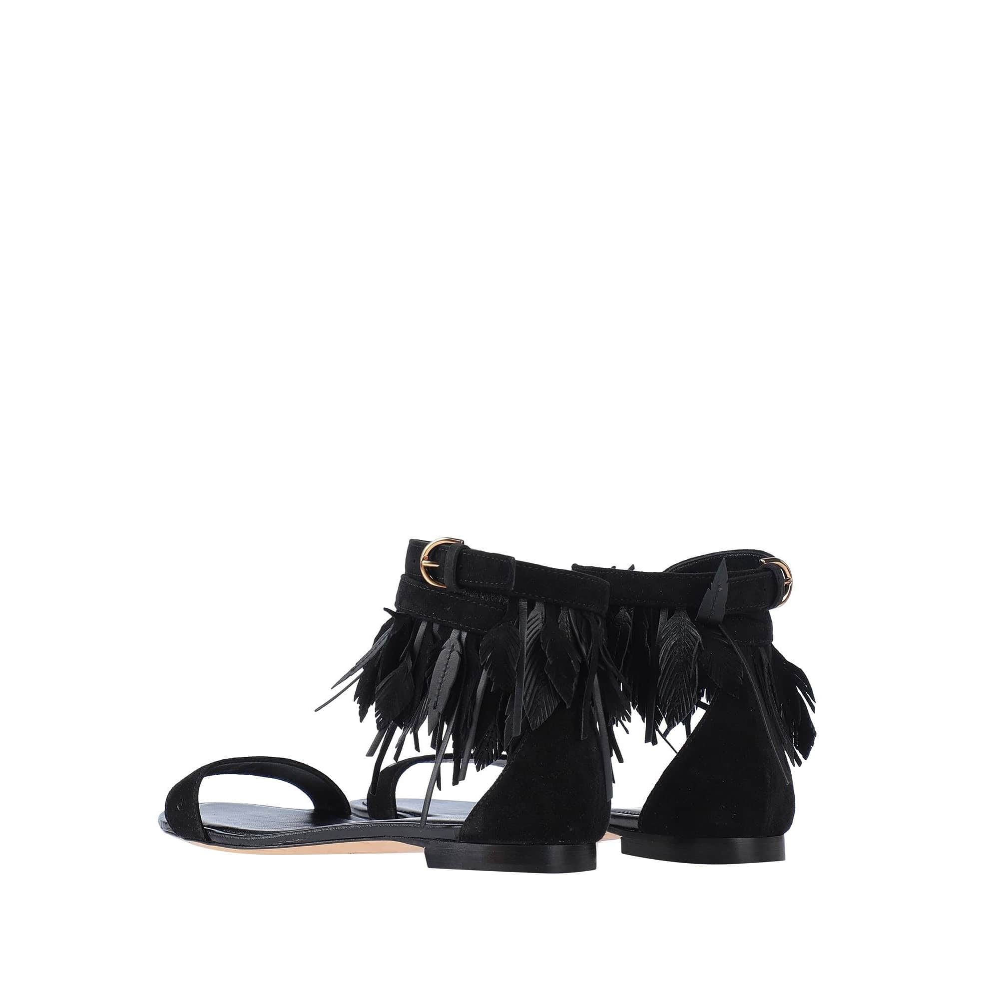 Tod's Feather - Trim Sandals