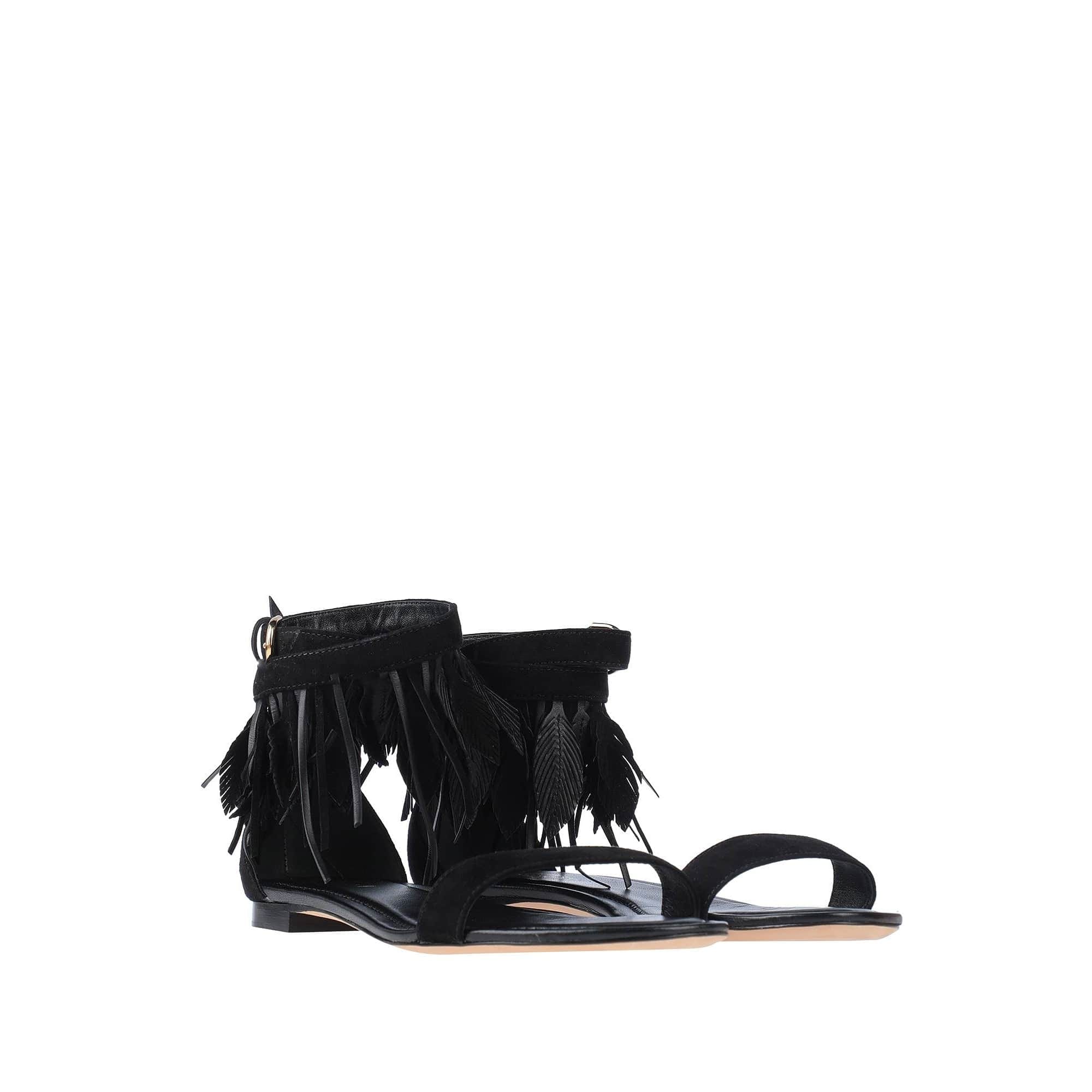 Tod's Feather - Trim Sandals