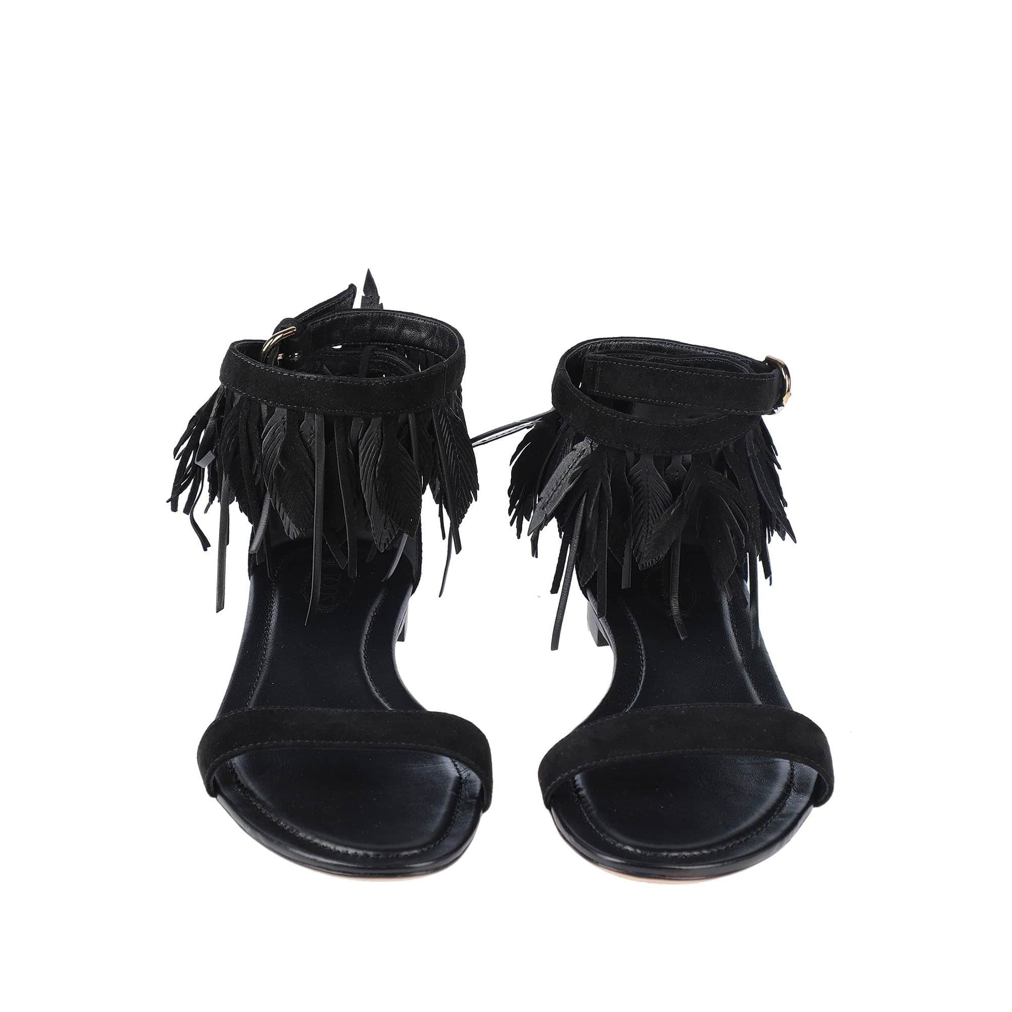 Tod's Feather - Trim Sandals