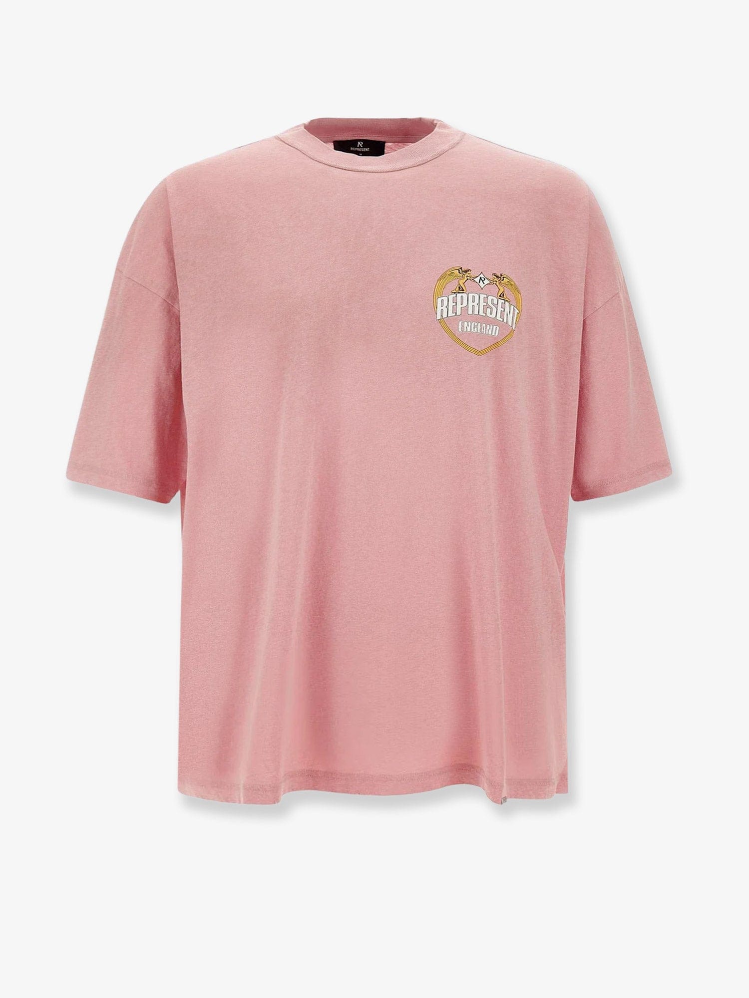 Represent Cotton T - shirt with distressed effect
