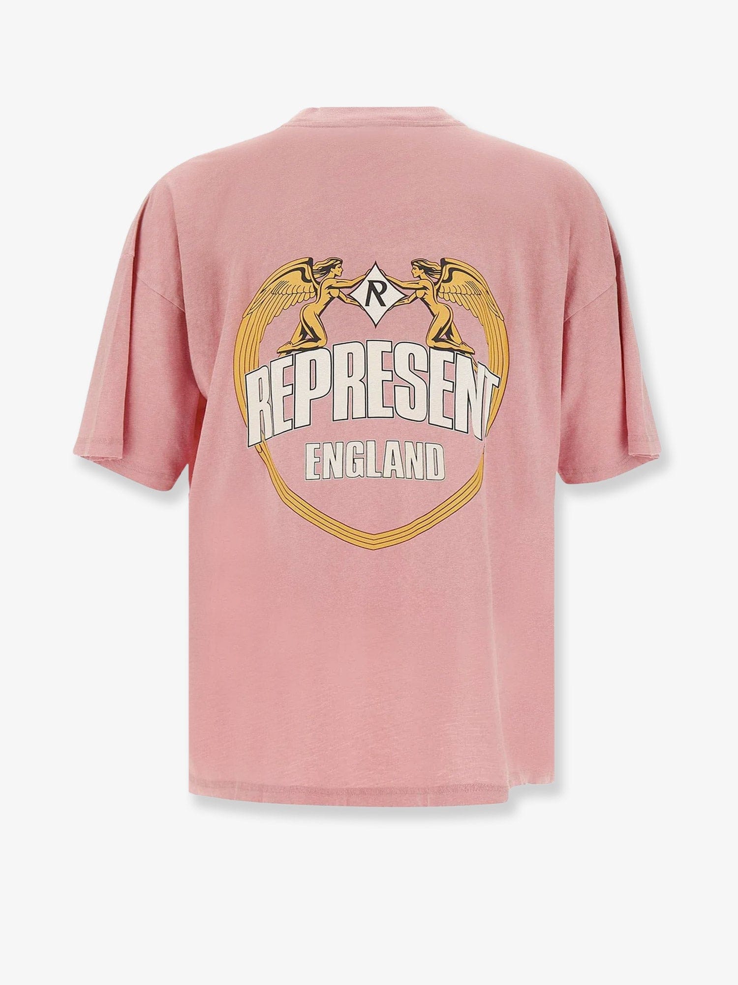 Represent Cotton T - shirt with distressed effect