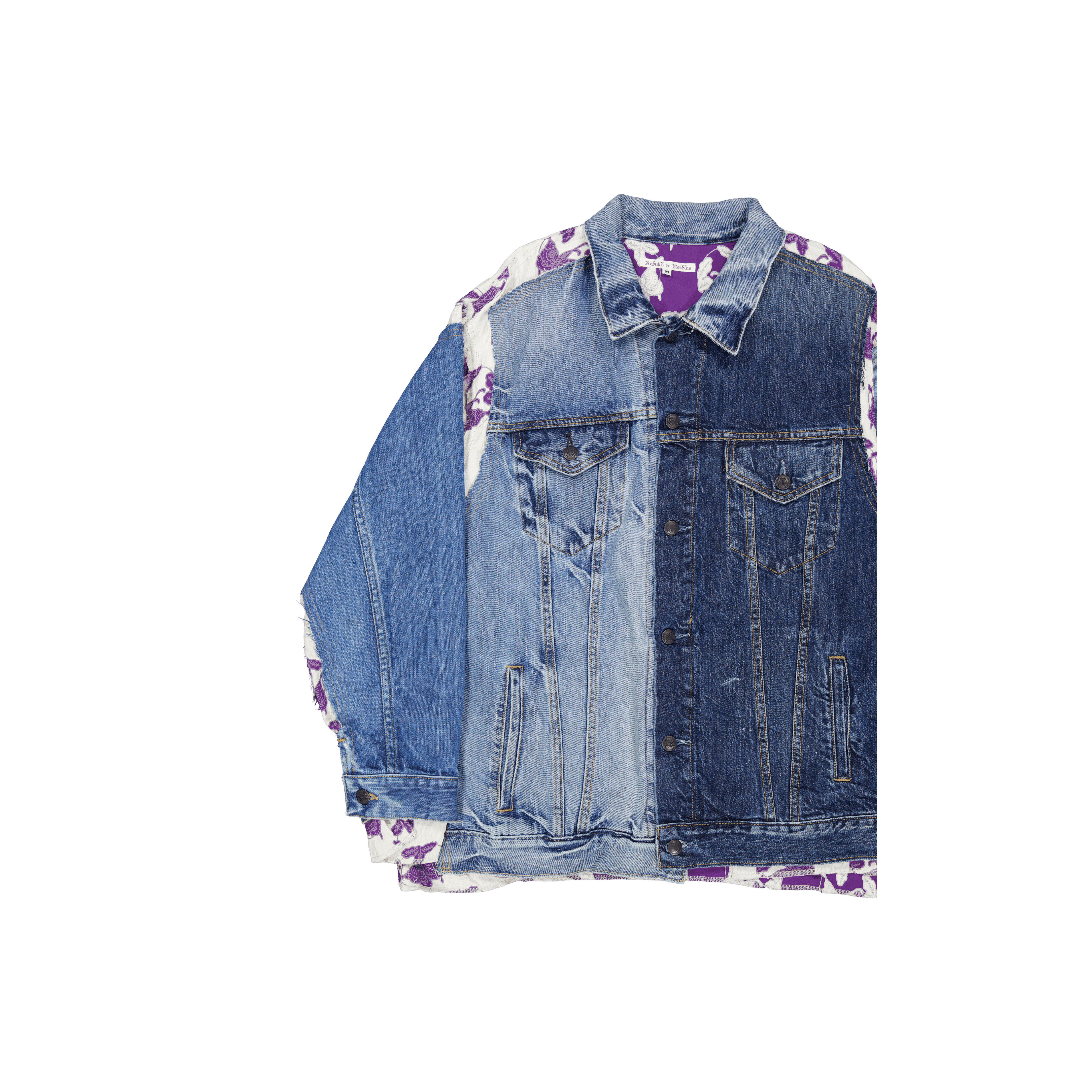 Needles Jean Jacket - > Covered Jacket A - off White