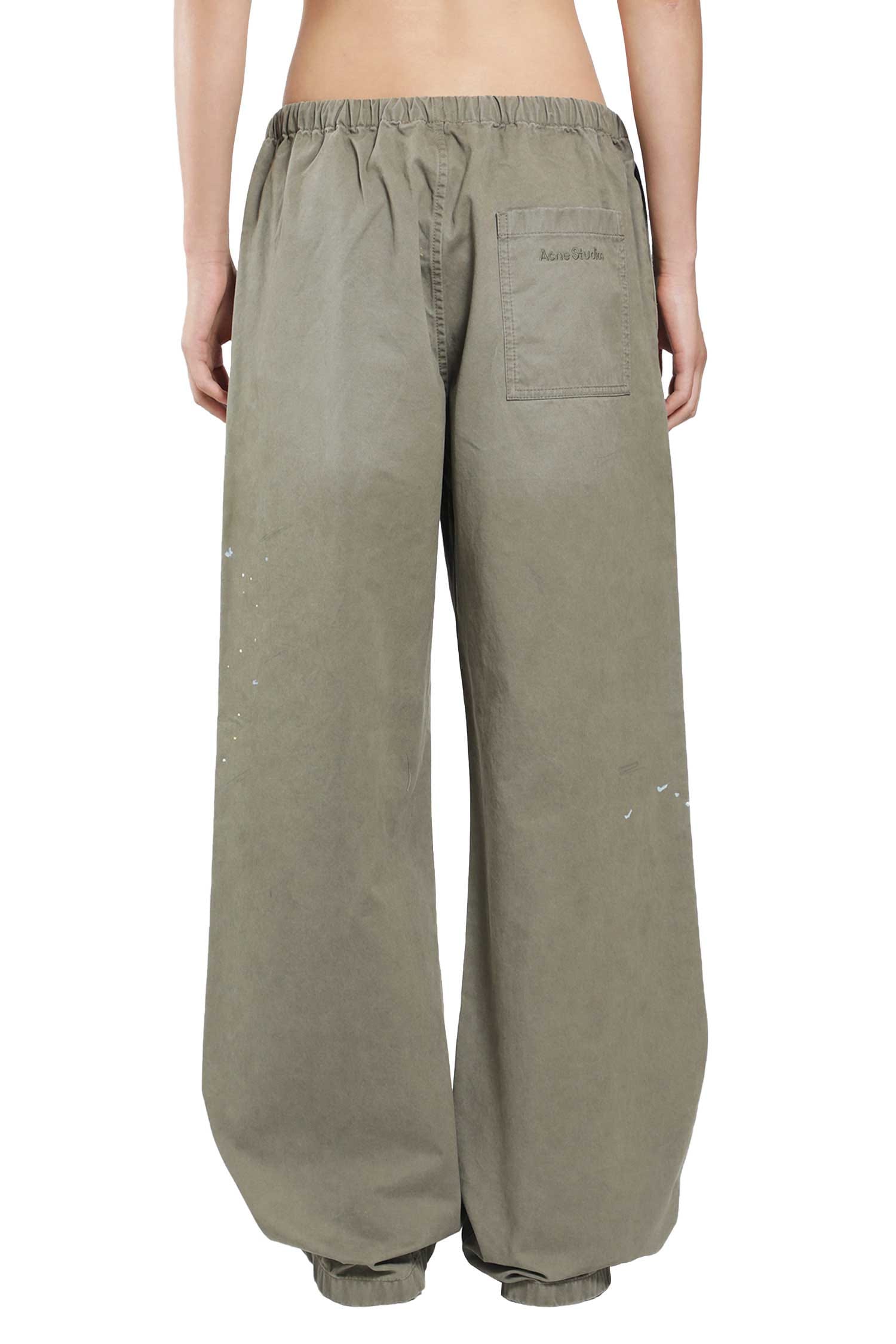 ACNE Studios Washed Cotton Drawstring Trousers