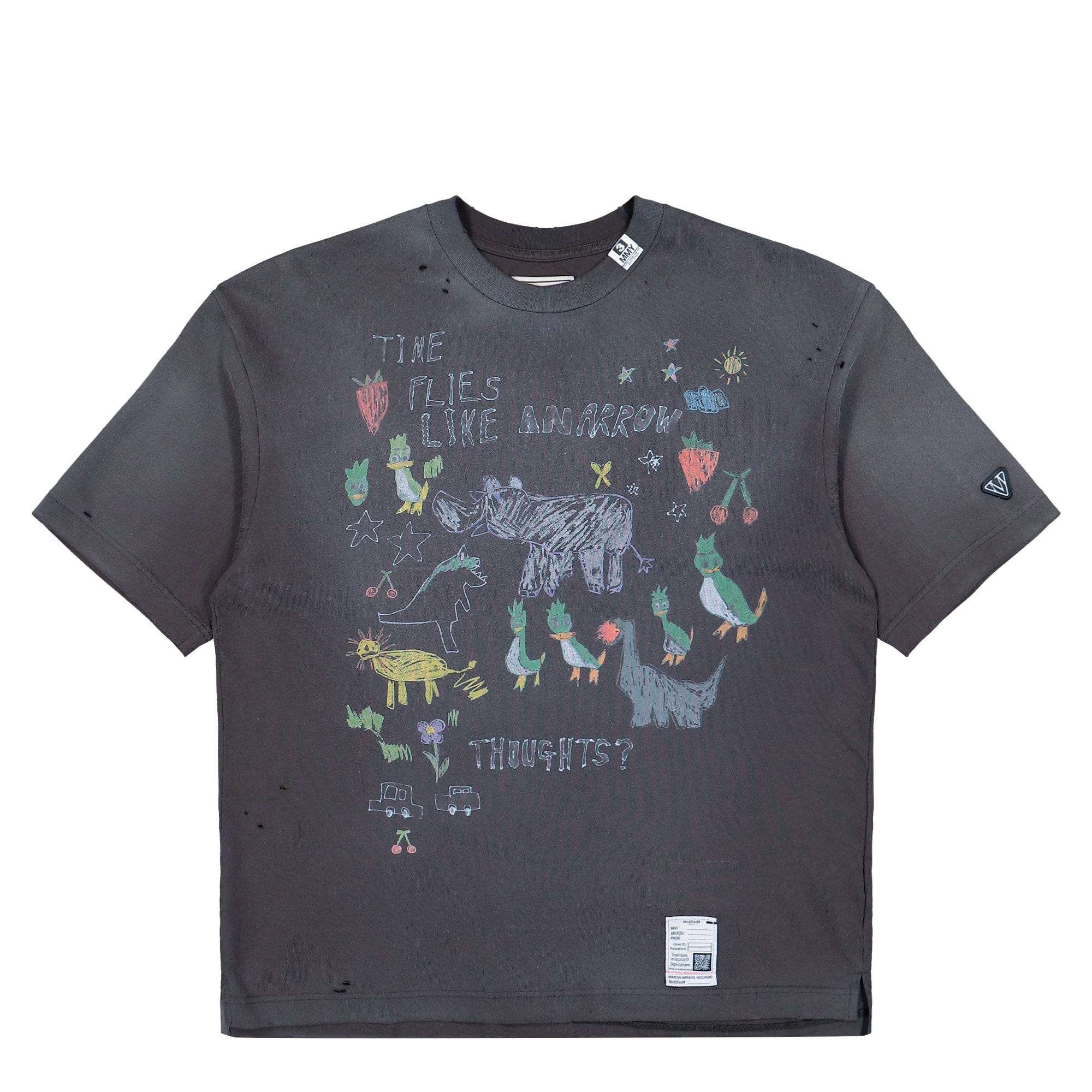 Maison Mihara Yasuhiro Kids Doodle T-Shirt