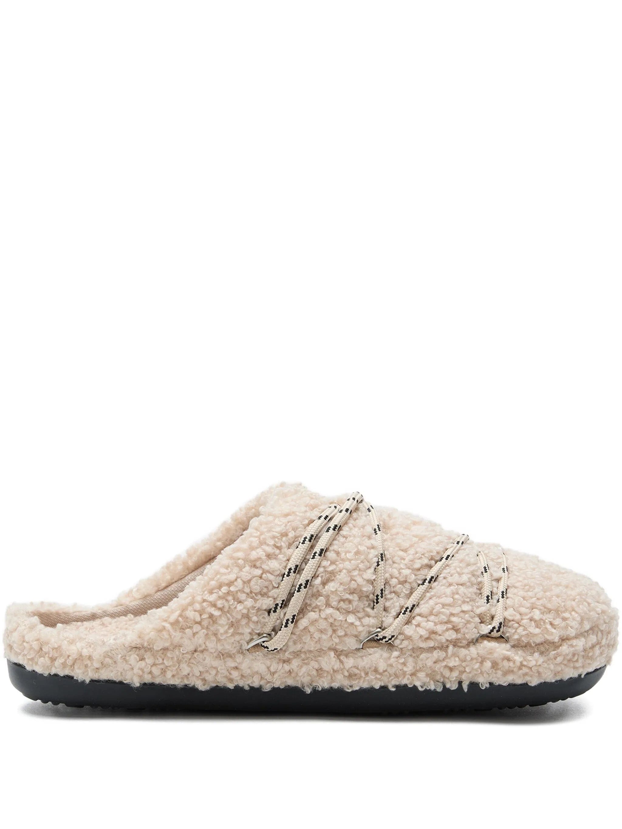 Moon Boot teddy cozy slippers