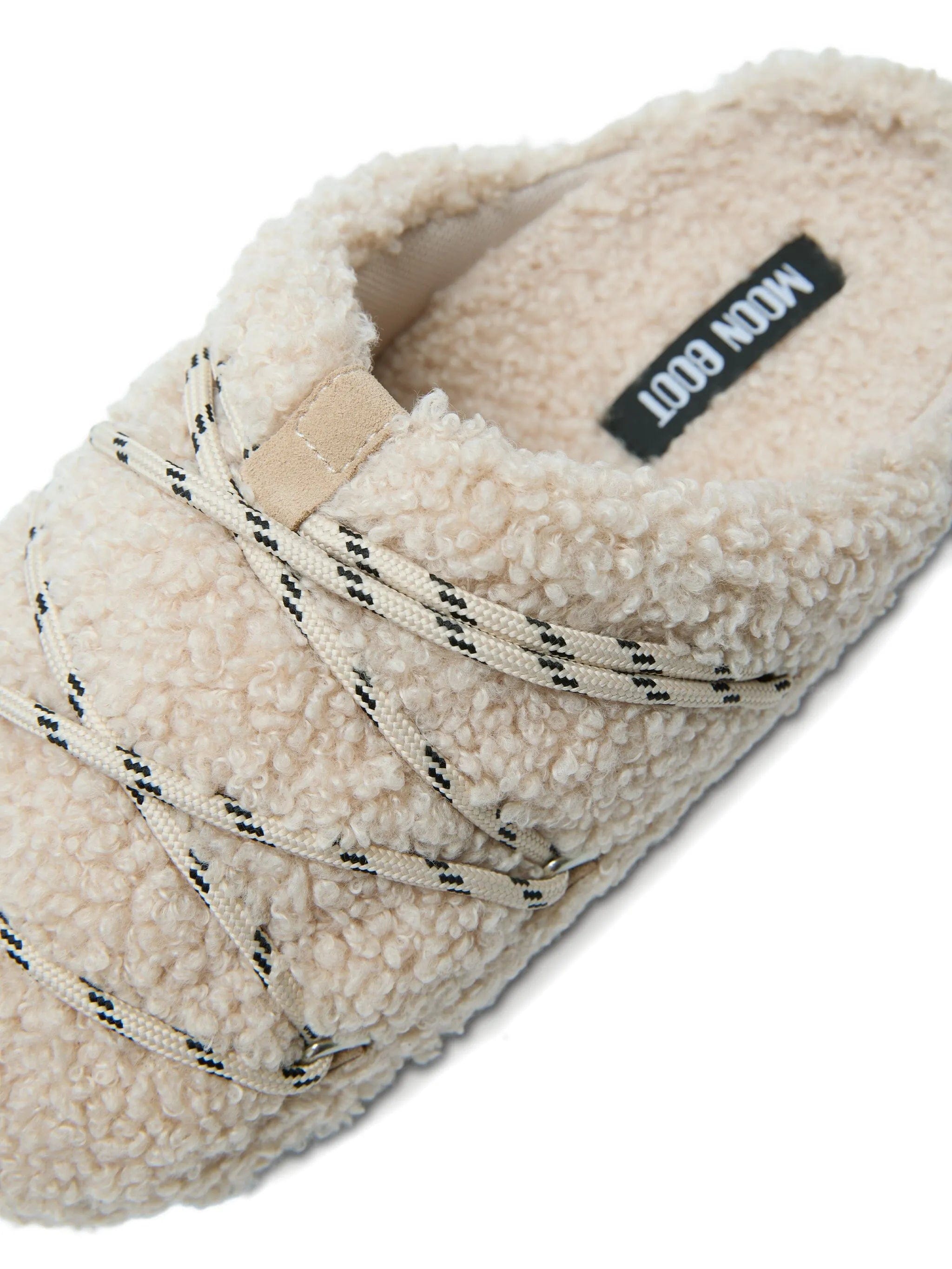 Moon Boot teddy cozy slippers