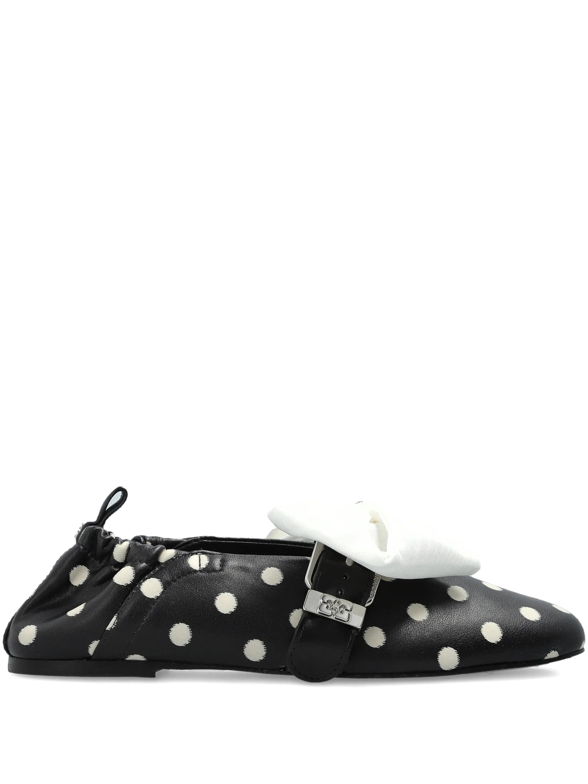 GANNI polka - dot ballerinas