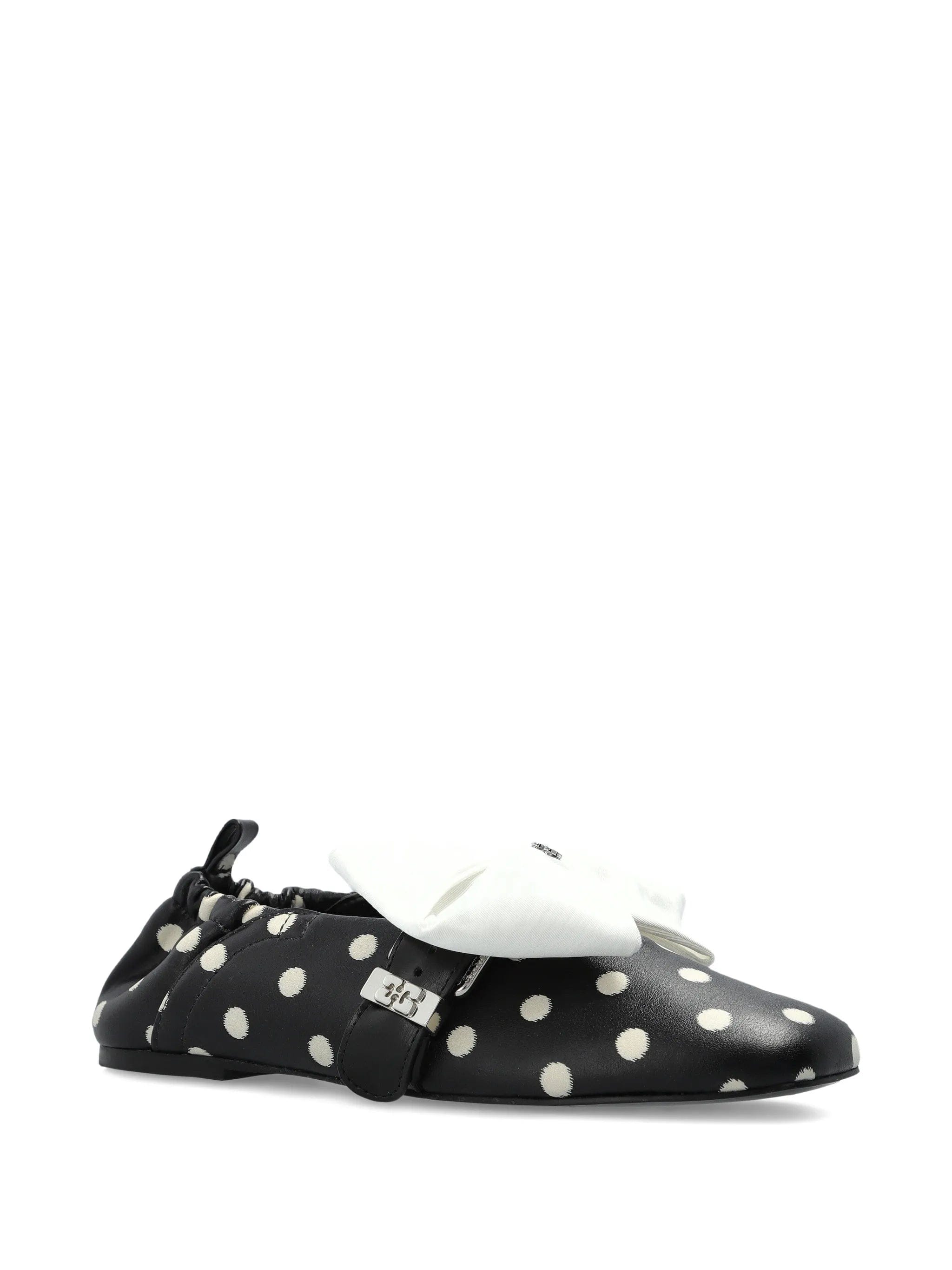 GANNI polka - dot ballerinas