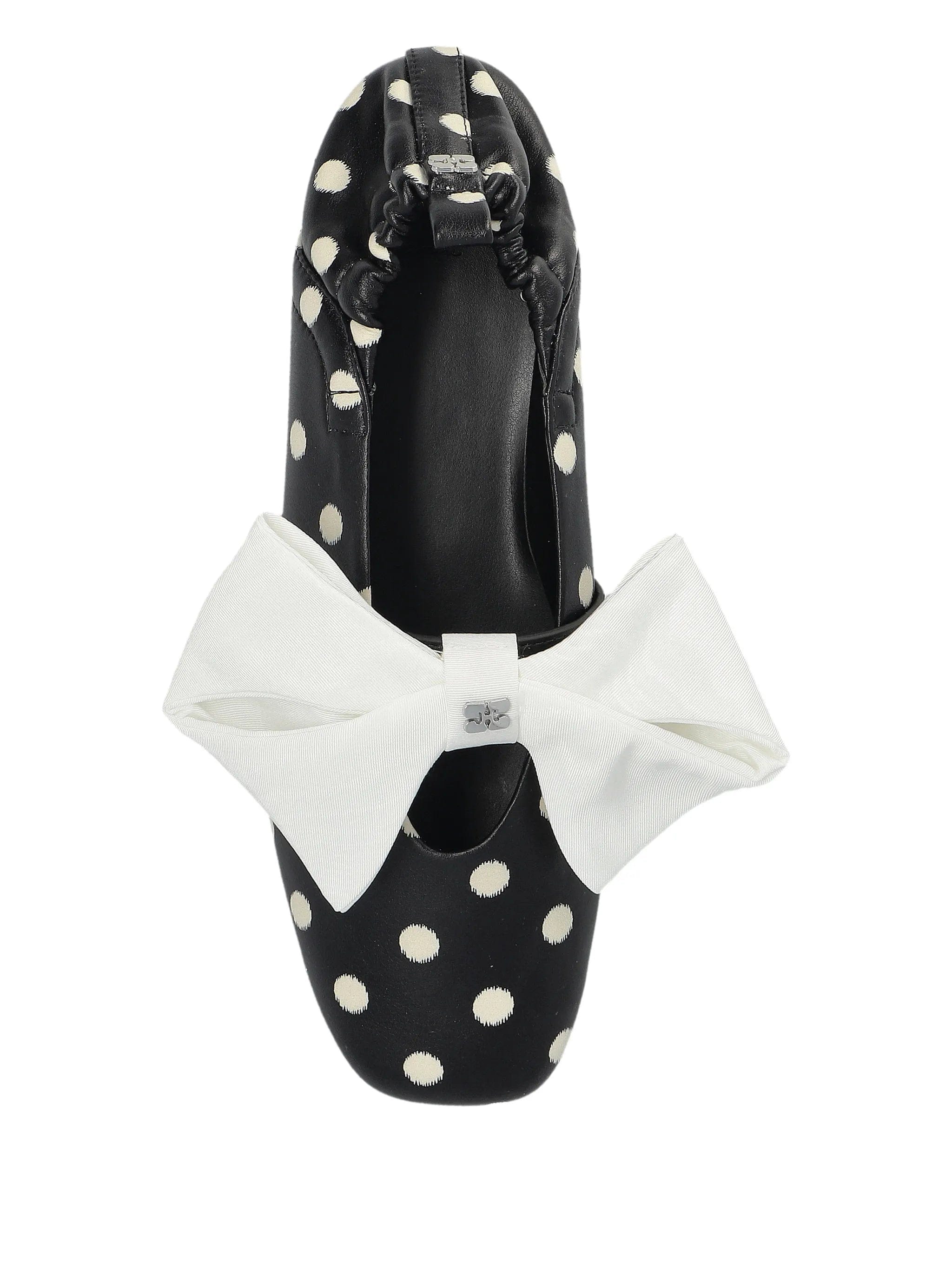 GANNI polka - dot ballerinas