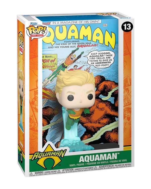 Funko Pop! Comic Cover DC 13 - Aquaman