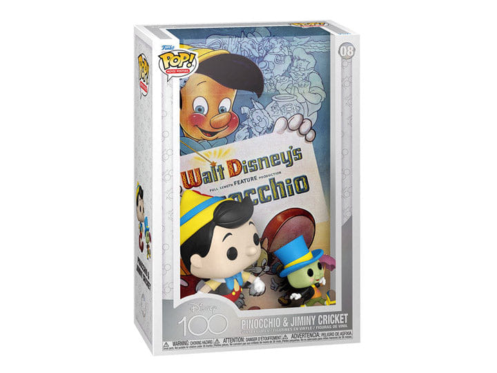 Funko Pop Movie Poster Disney 100 Pinocchio and Jiminy Cricket #08 sold by Geek PH Store