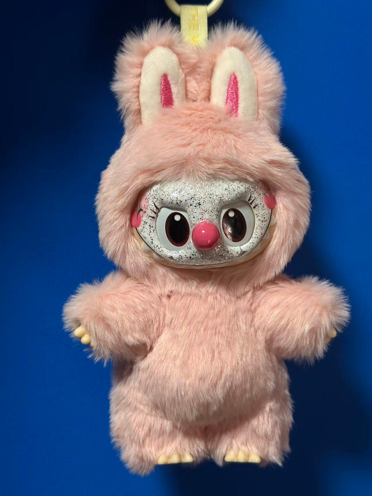 HANDMADE LABUBU Handmade Design | Pink Bunny Style | Original Custom Piece