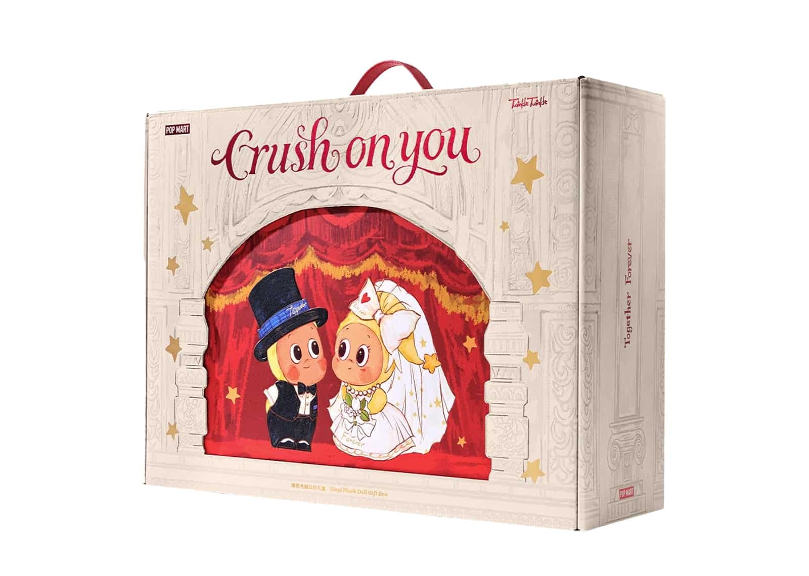 Pop Mart (labubu) Pop Mart Twinkle Twinkle Crush On You Series Vinyl Plush Doll Gift Box
