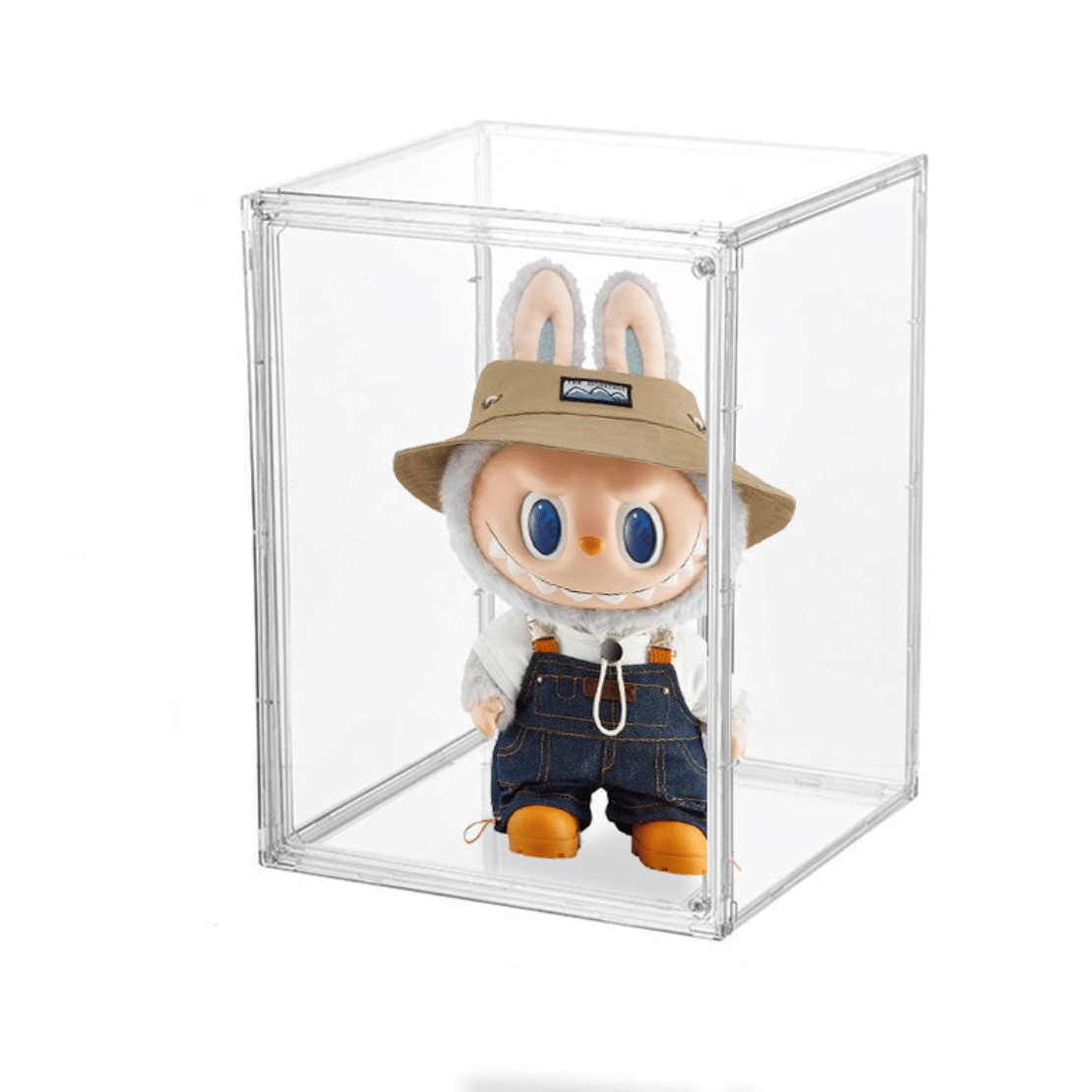 MY Funbox Official Store Transparent Display Box for 400% Labubu - 40 cm Height Version