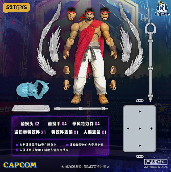Funko Pop 52Toys 1/12 Street Fighter 6 Ryu Action Figure