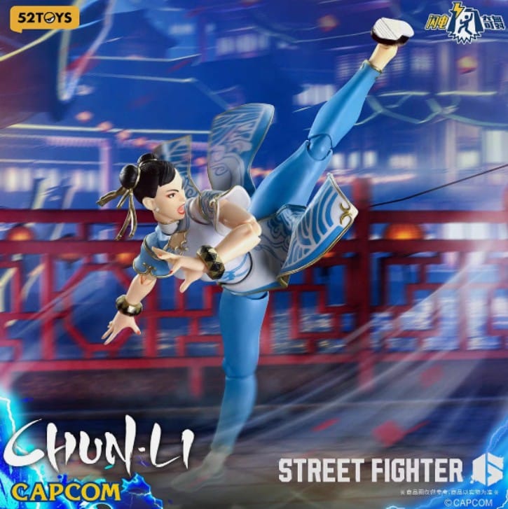 Funko Pop 52Toys 1/12 Street Fighter 6 Chun - Li Action Figure