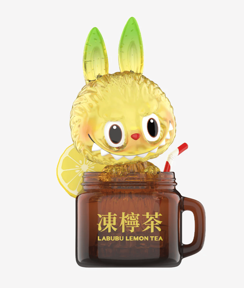 Brandonz Labubu Lemon Tea Figure by POP MART