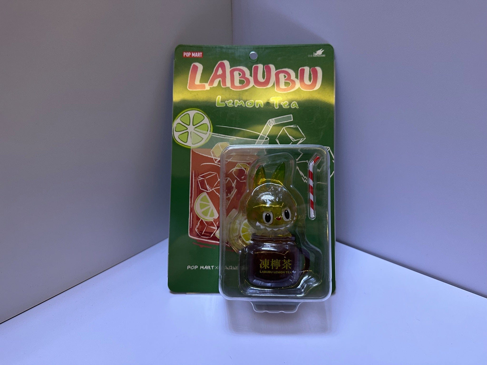 Brandonz Labubu Lemon Tea Figure by POP MART