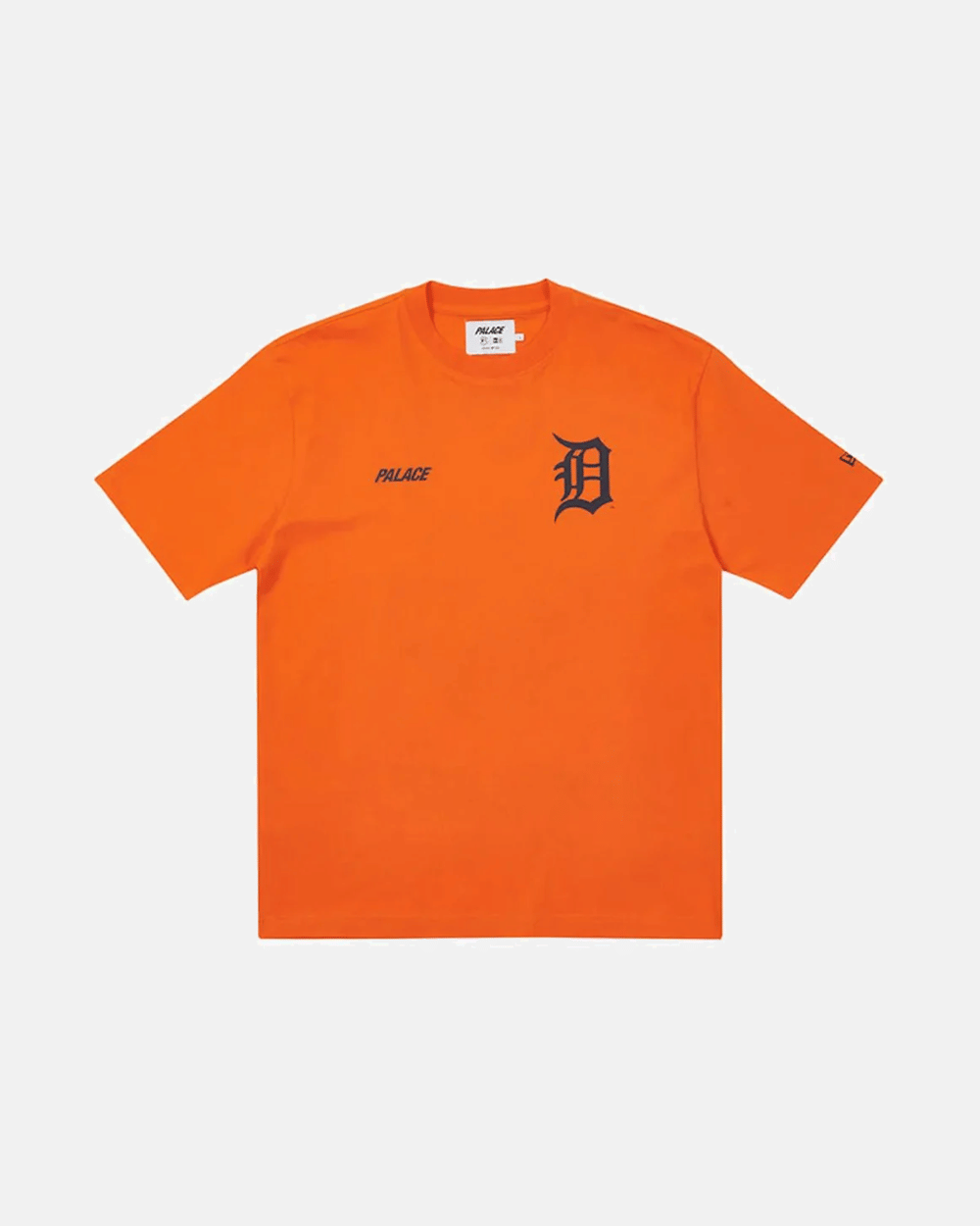 PALACE SS22 DETROIT TIGERS NEW ERA T-Shirt ORANGE