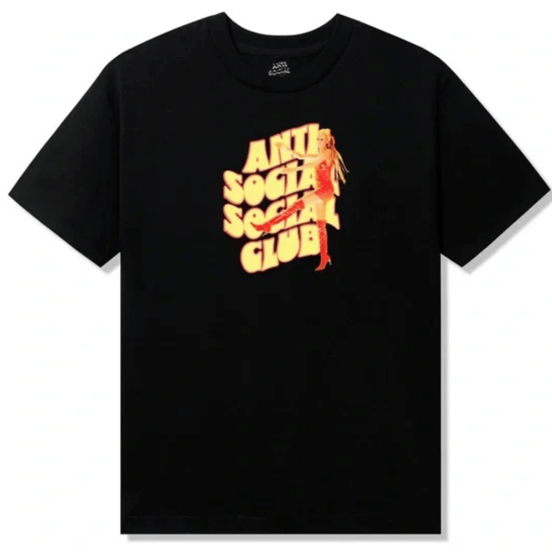ASSC ELLEN VON UNWERTH FOR ASSC TARANTINO T-Shirt BLACK