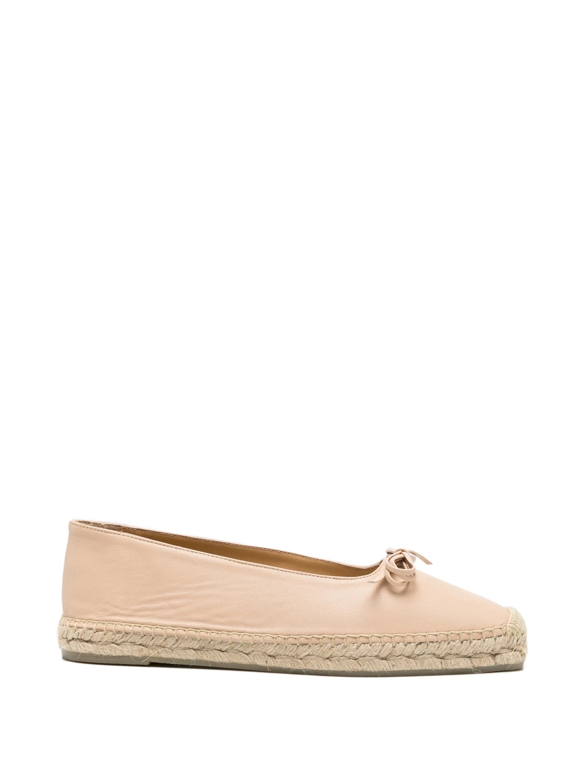 Castañer Pax bow leather espadrilles