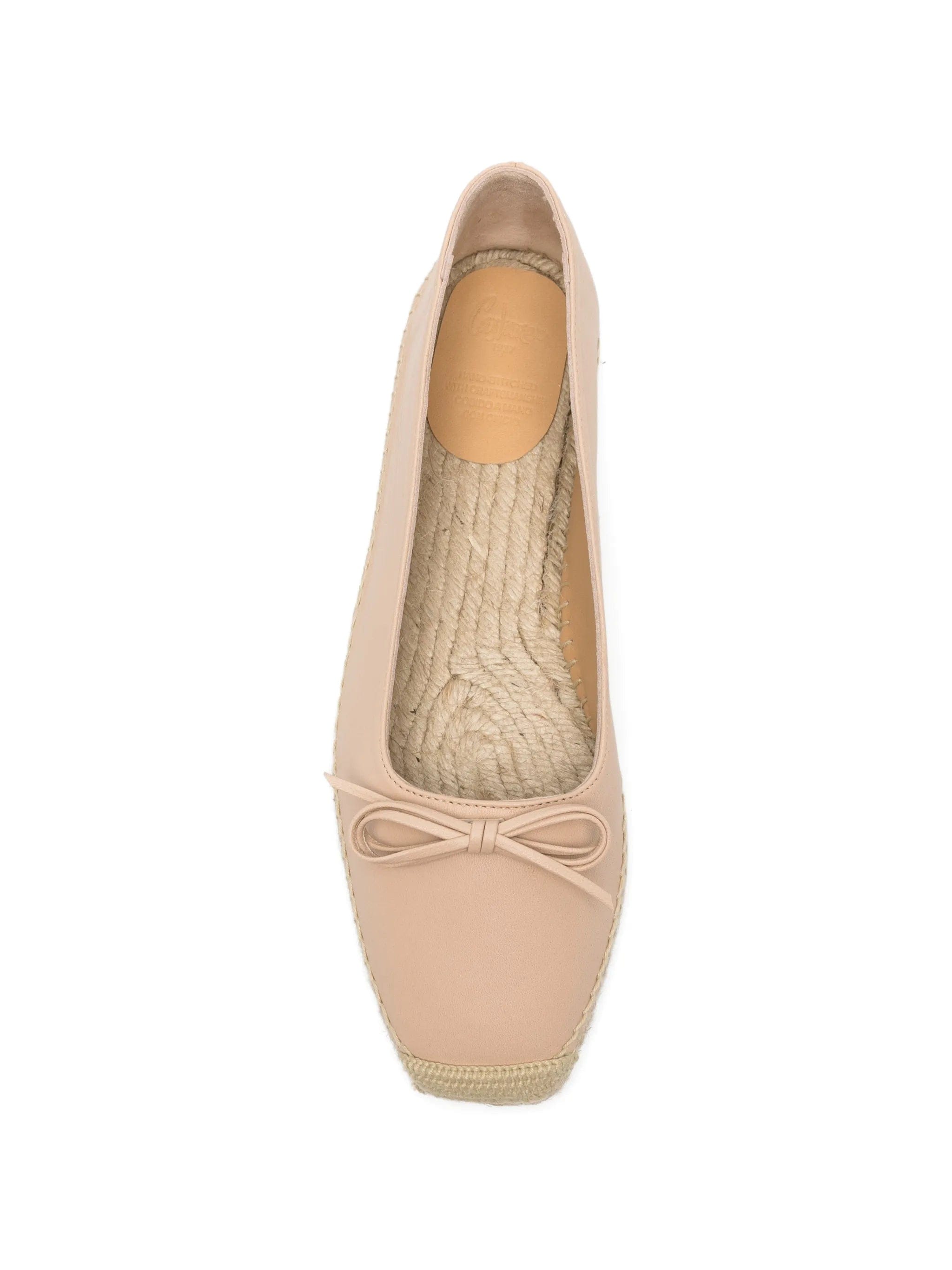 Castañer Pax bow leather espadrilles