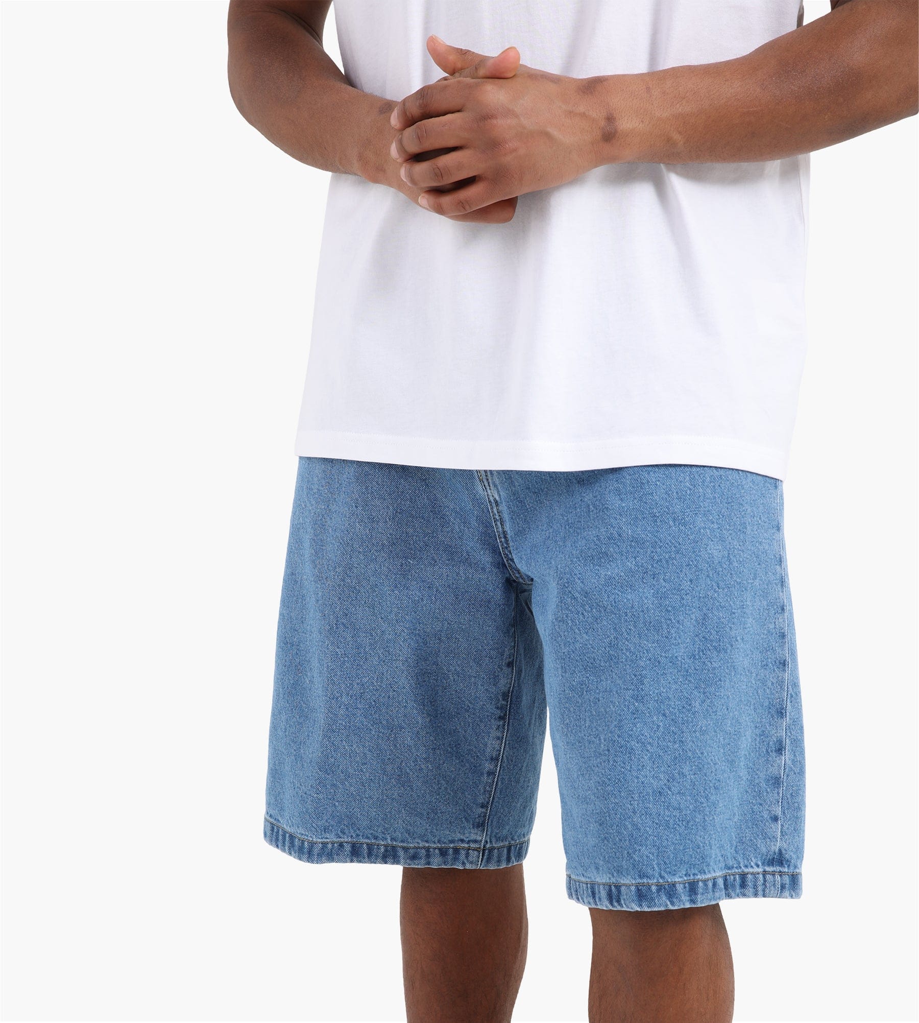 Carhartt WIP Landon Short Blue Heavy Stone Wash