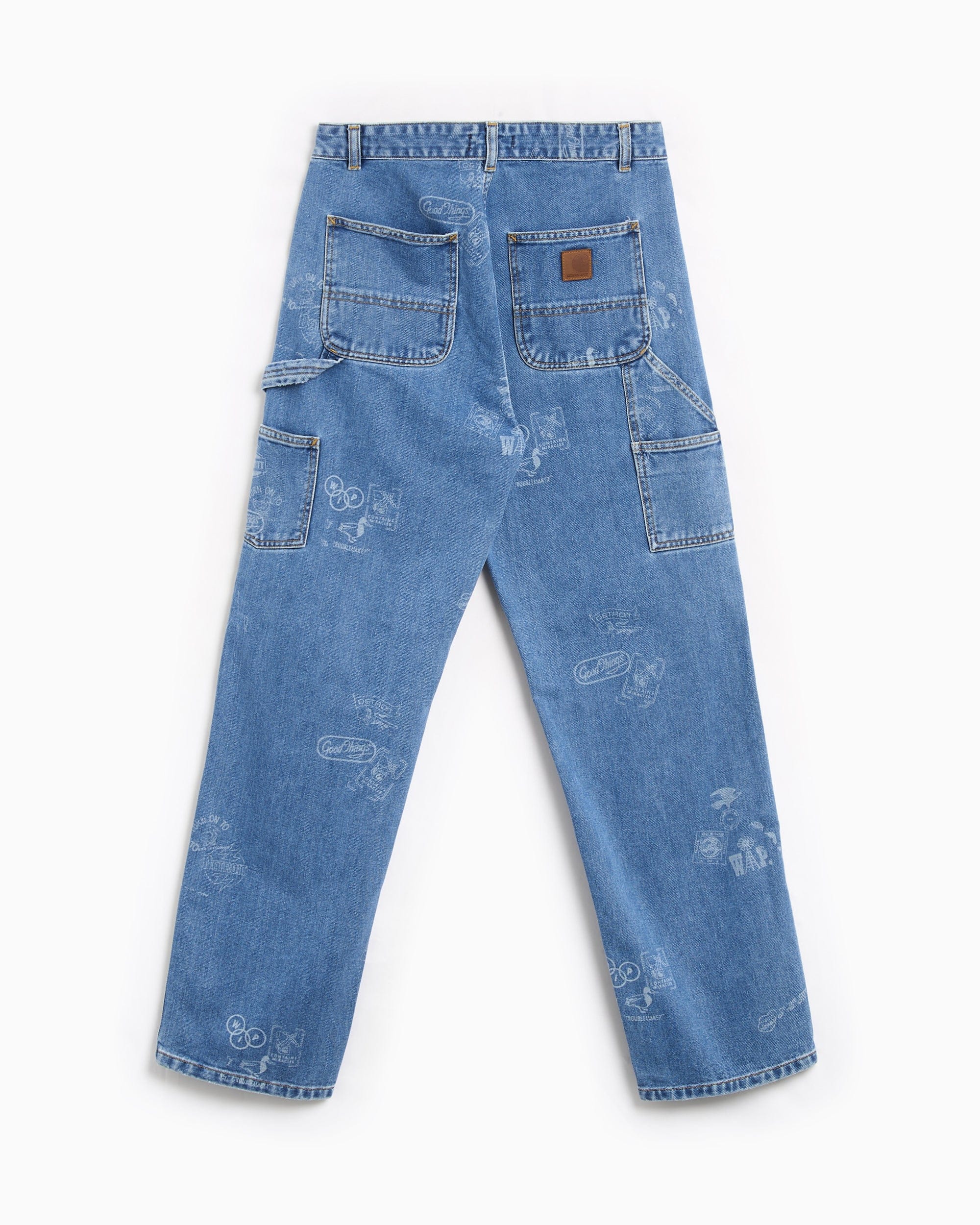 Carhartt WIP Pantalones vaqueros Carhartt WIP Stamp Women's Pants para mujer