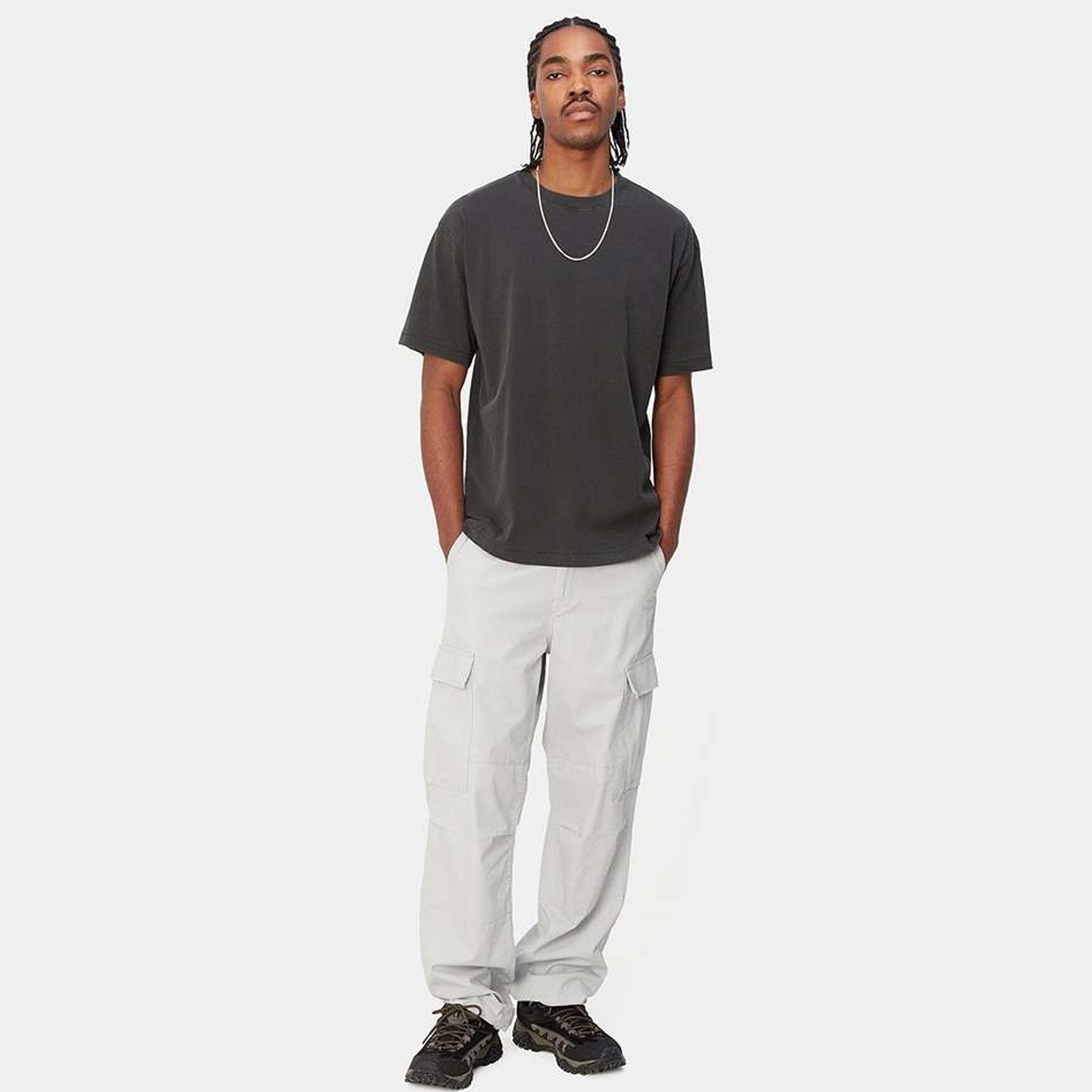 Carhartt WIP Dune T-Shirt (Charcoal garment dyed)