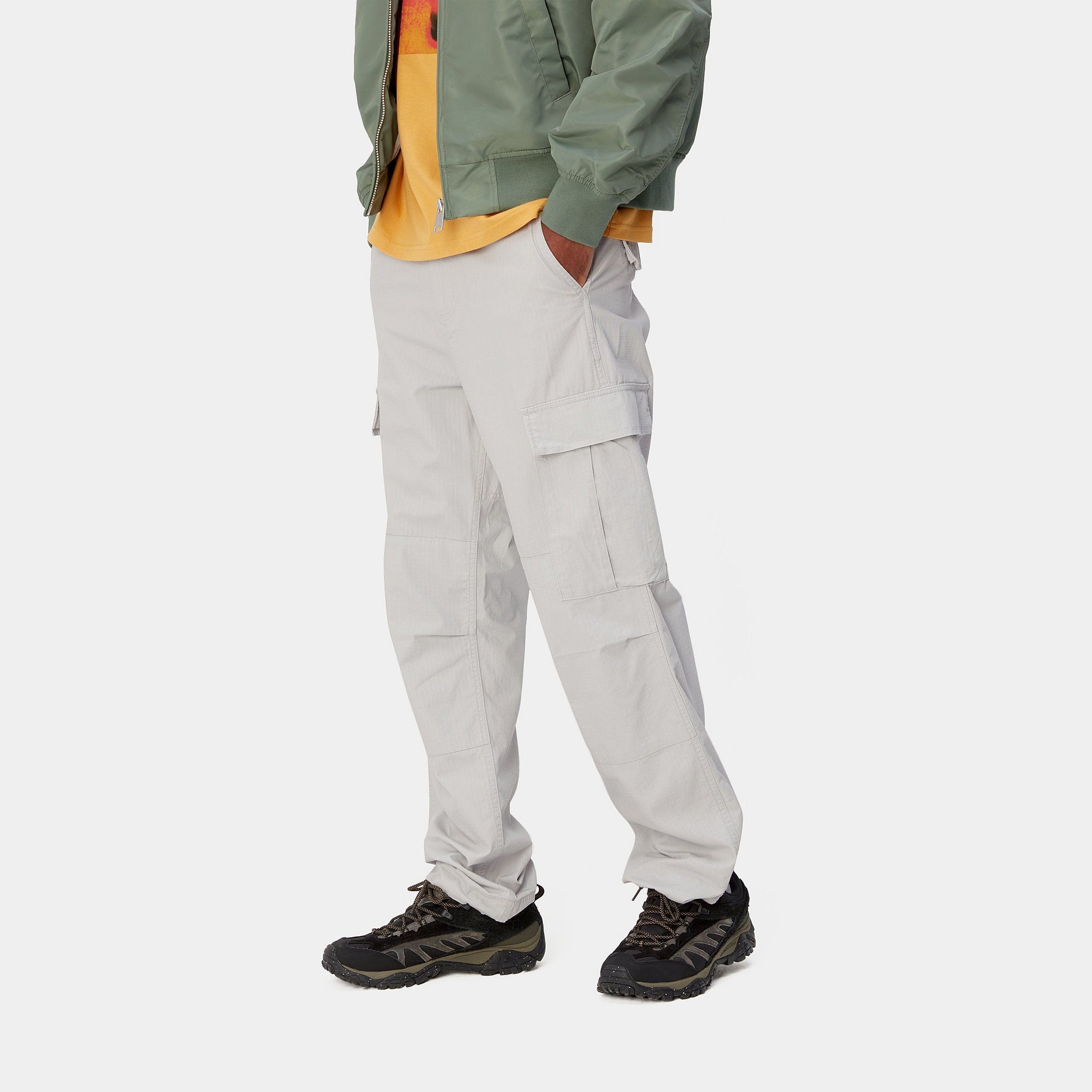 Carhartt WIP Regular Cargo Pant (SONIC SILVER RINSED)
