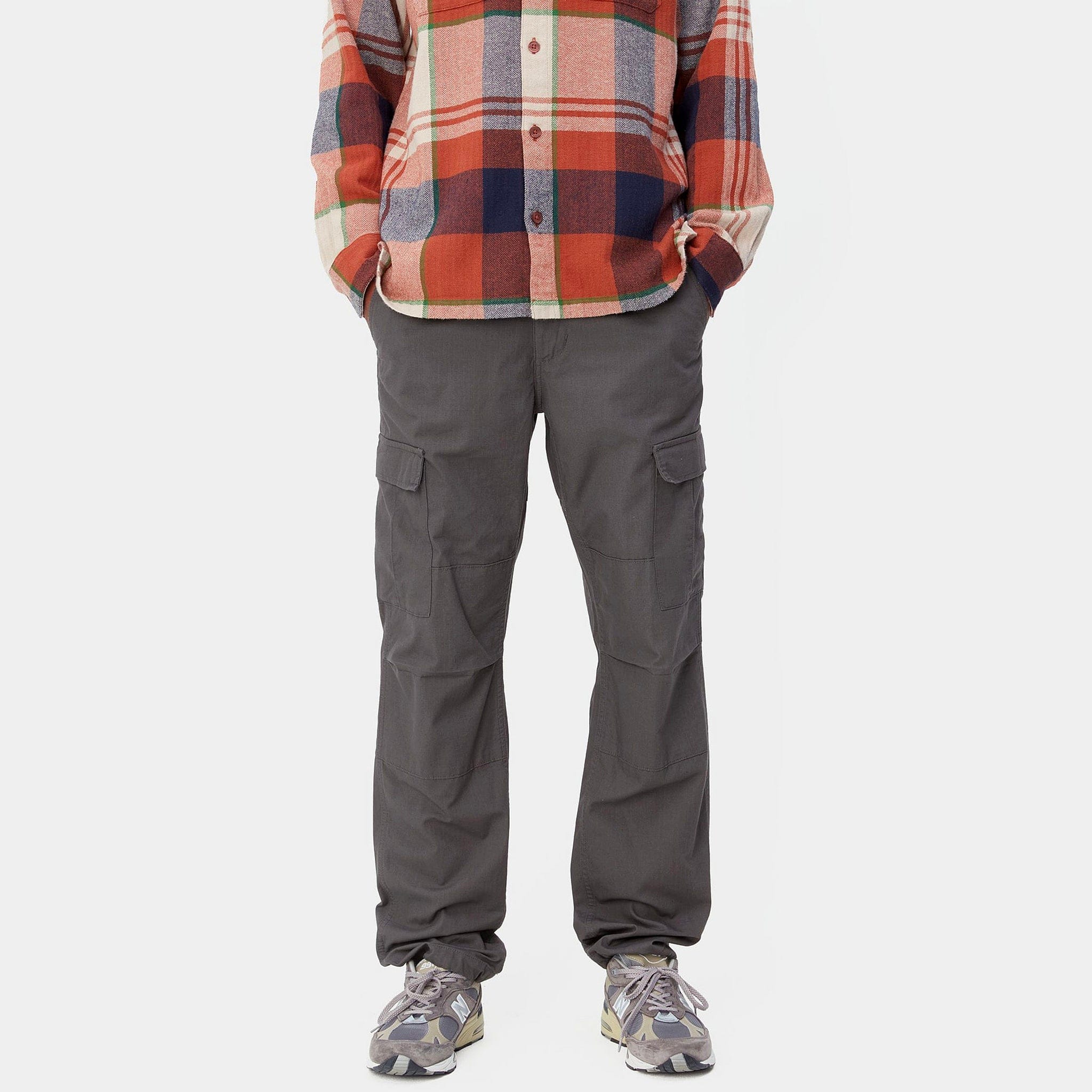 Carhartt WIP Aviation Pant (Blacksmith Rinsed)