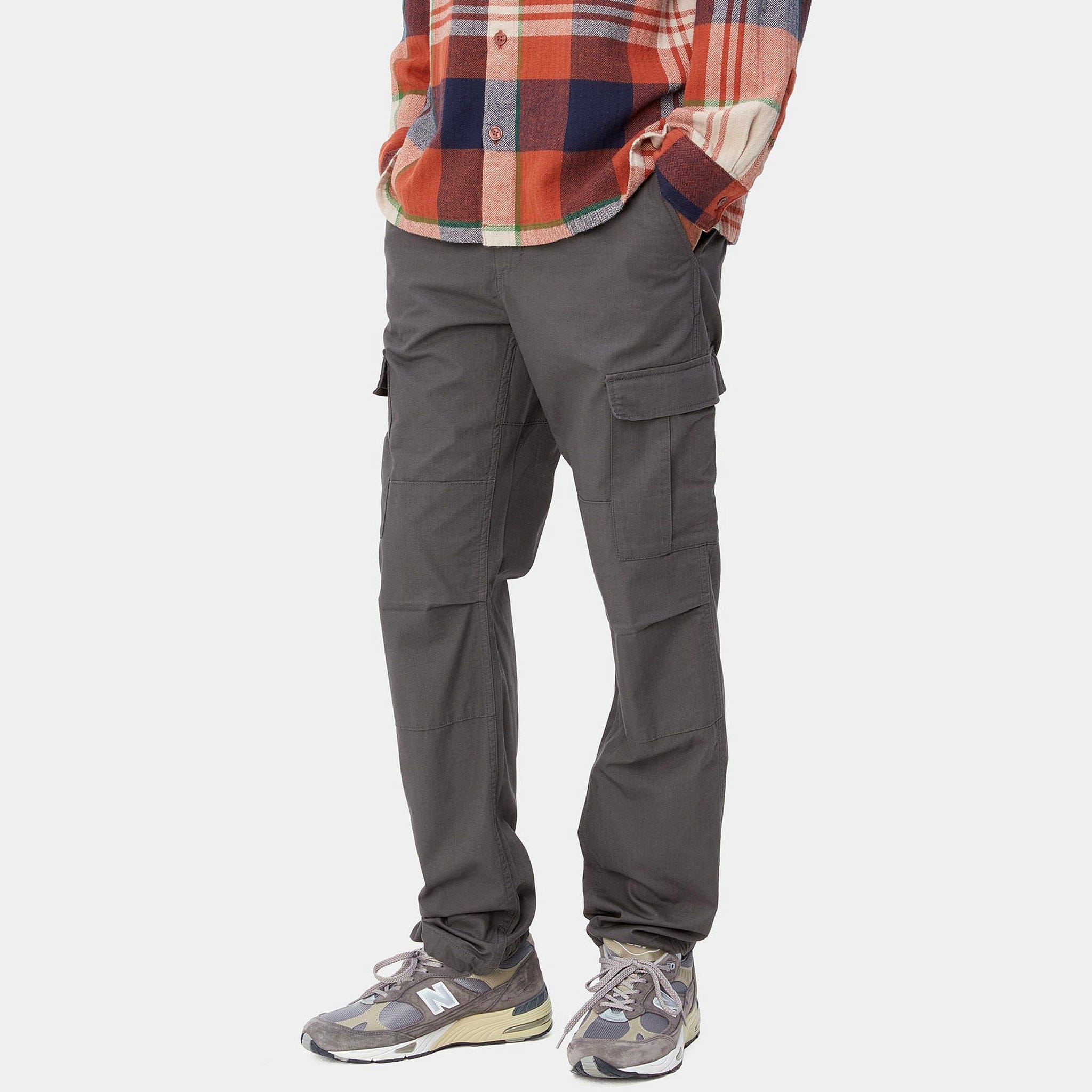 Carhartt WIP Aviation Pant (Blacksmith Rinsed)